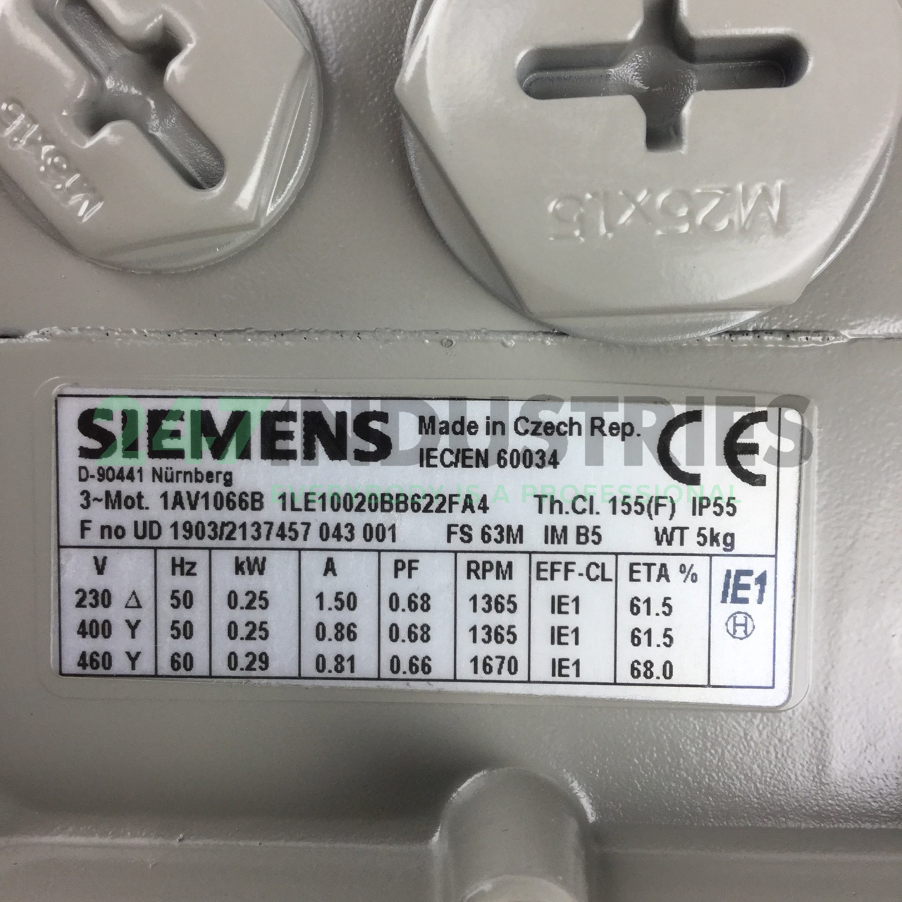 1LE1002-0BB62-2FA4 Siemens Image 2
