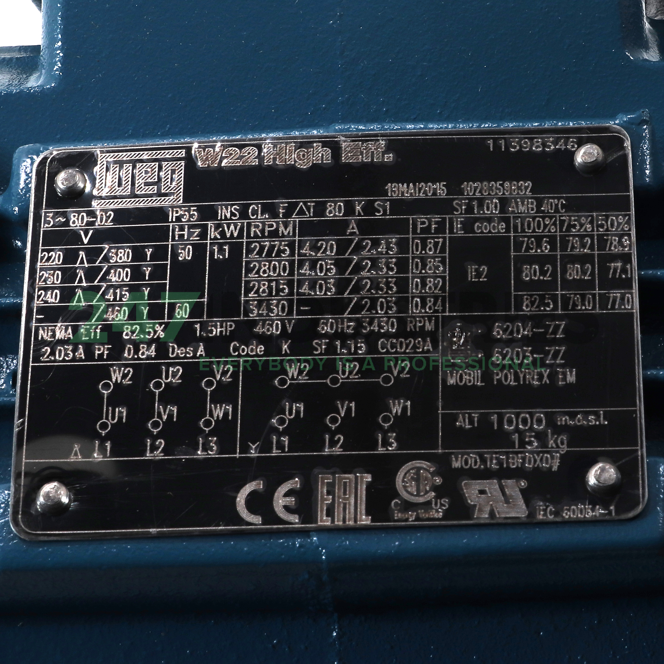 1.1K31CI2802B5 WEG Image 2