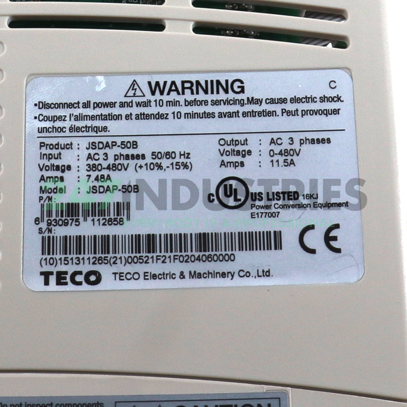 JSDAP-50B Teco Image 2