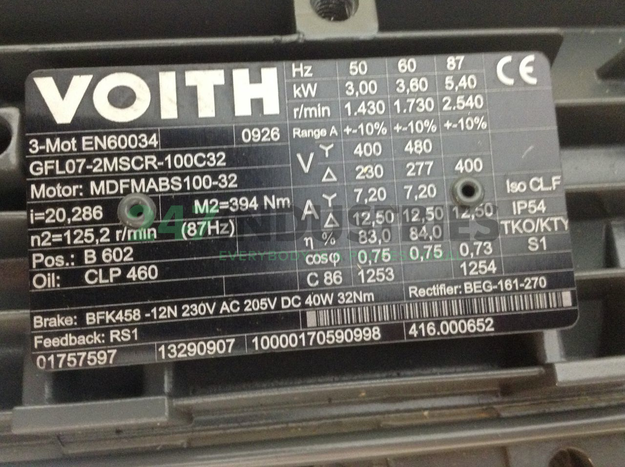 GFL07-2MSCR-100C32 Lenze Image 2