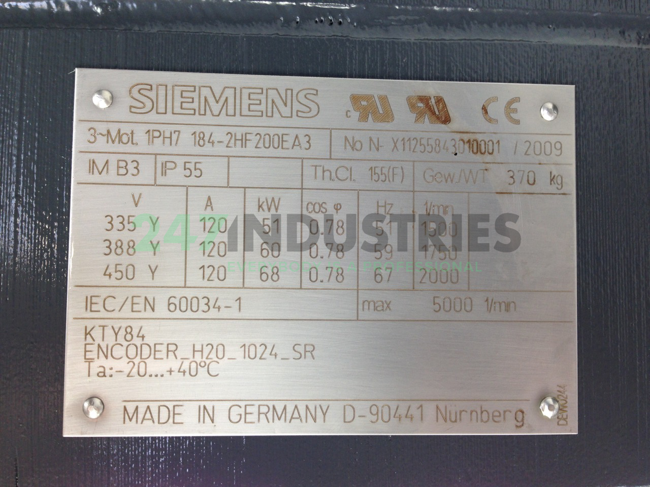 1PH7184-2HF20-0EA3 Siemens Image 2