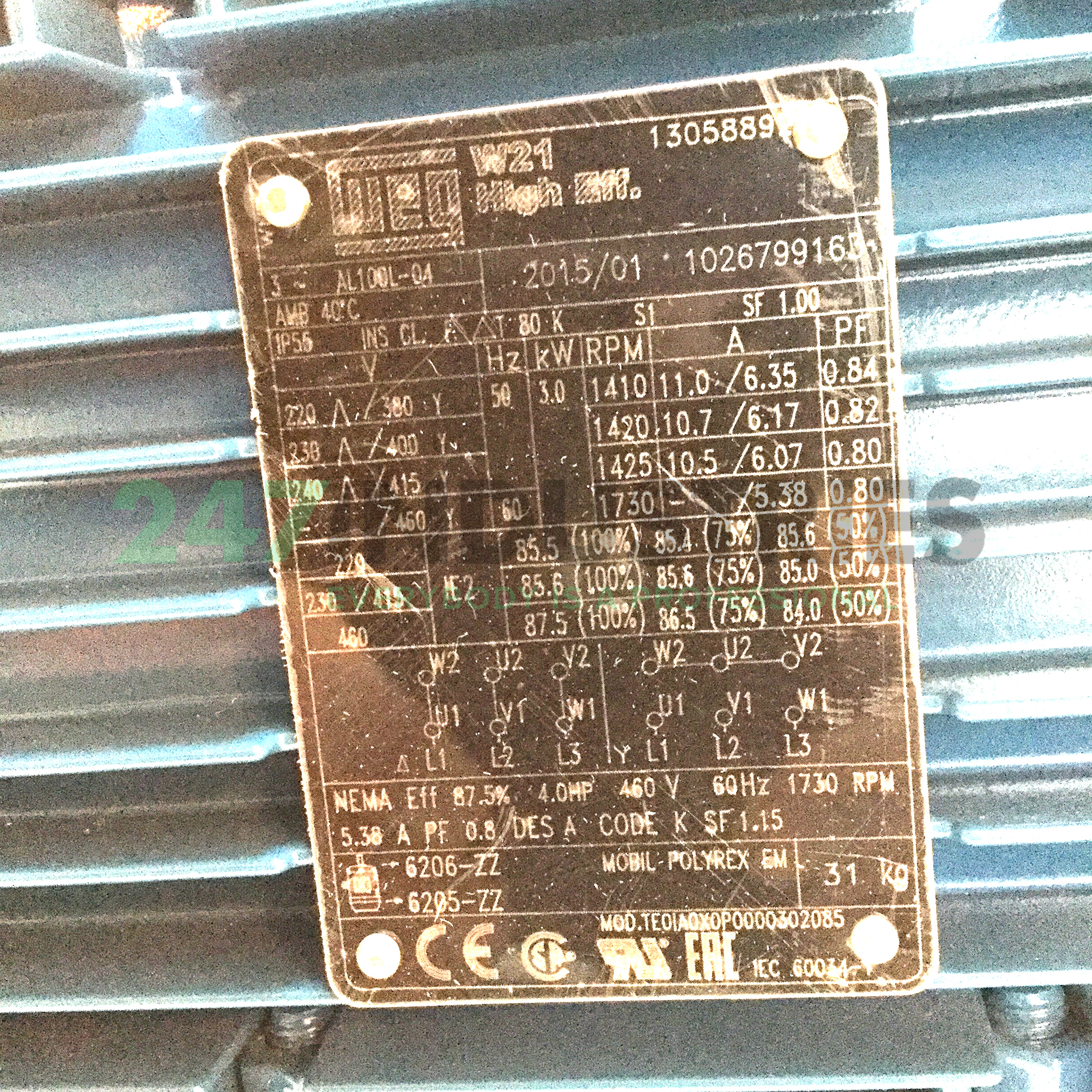 3K31AL2100L4B35 WEG Image 4