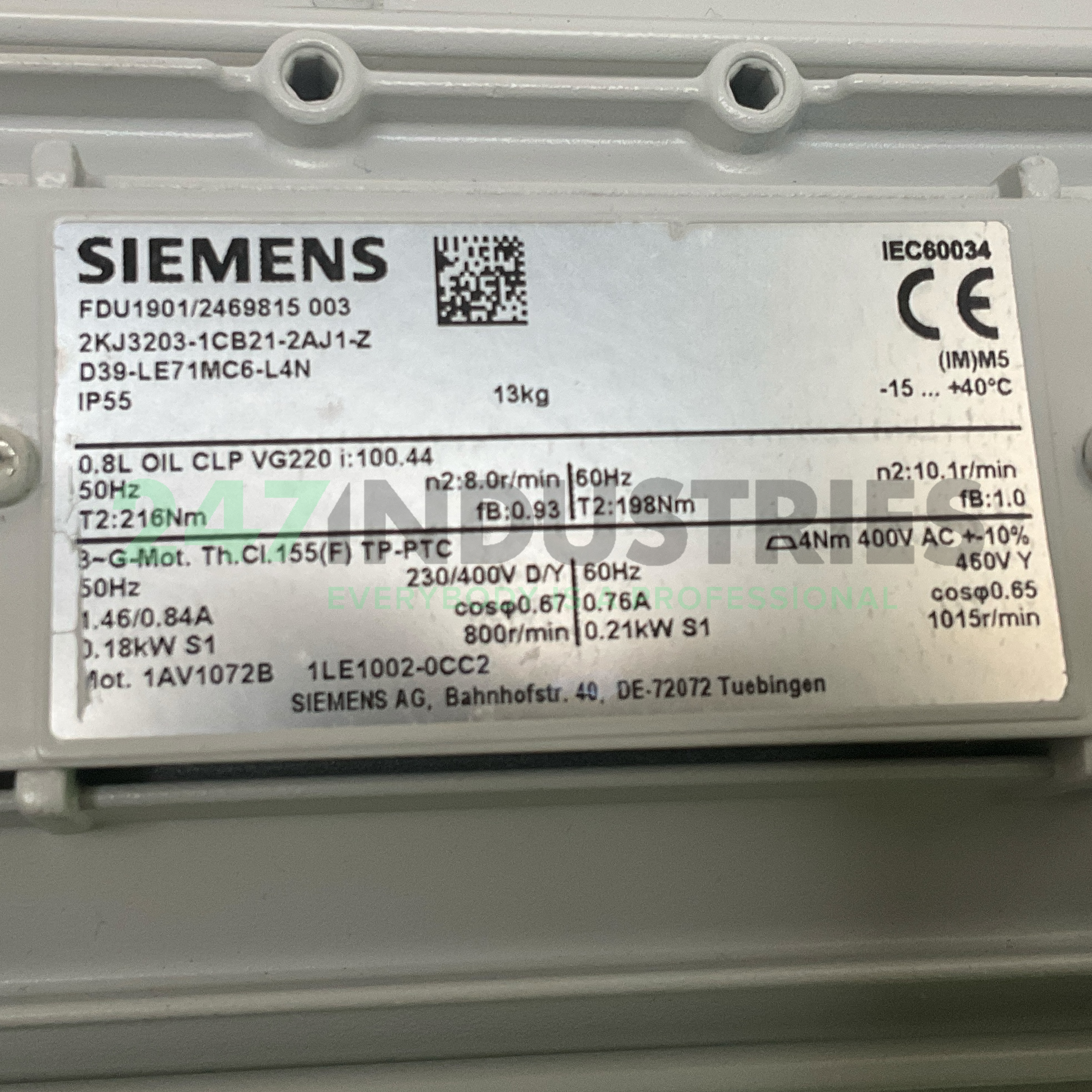 2KJ3203-1CB21-2AJ1-Z B00+C47+D05+K01+K06+L02+L54+M10+M65+P01 Siemens Image 4