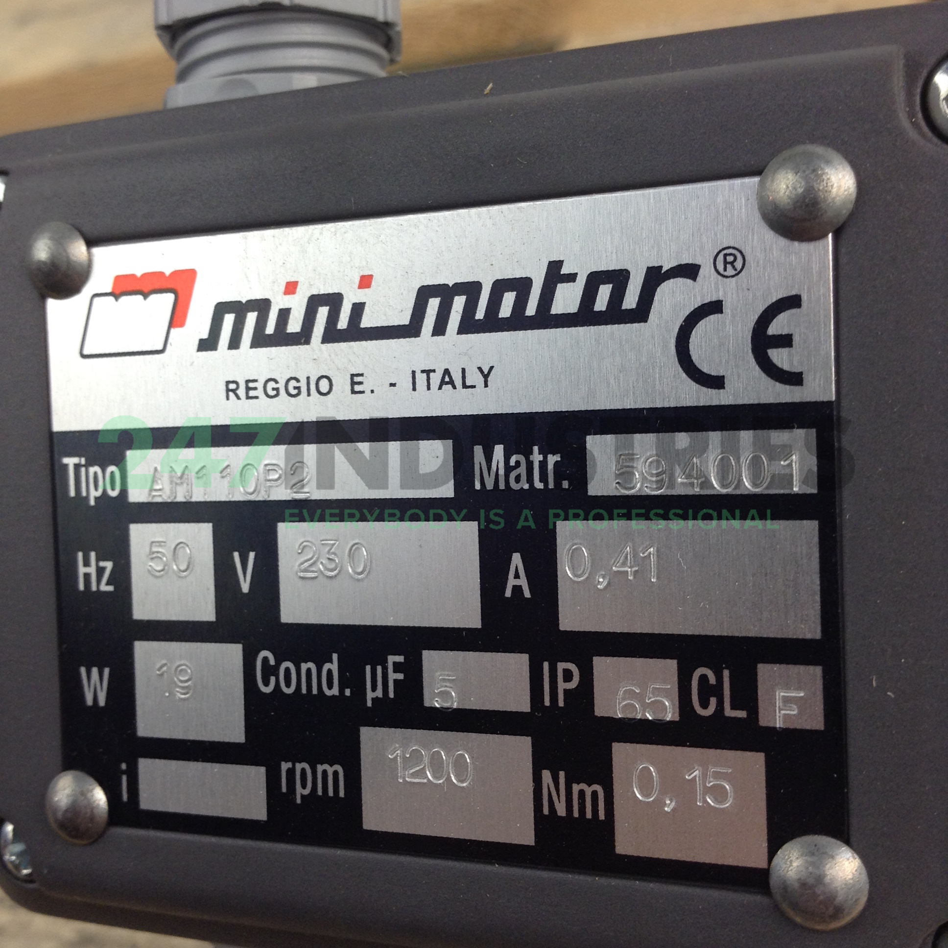 AM110P2 Mini Motor Image 2