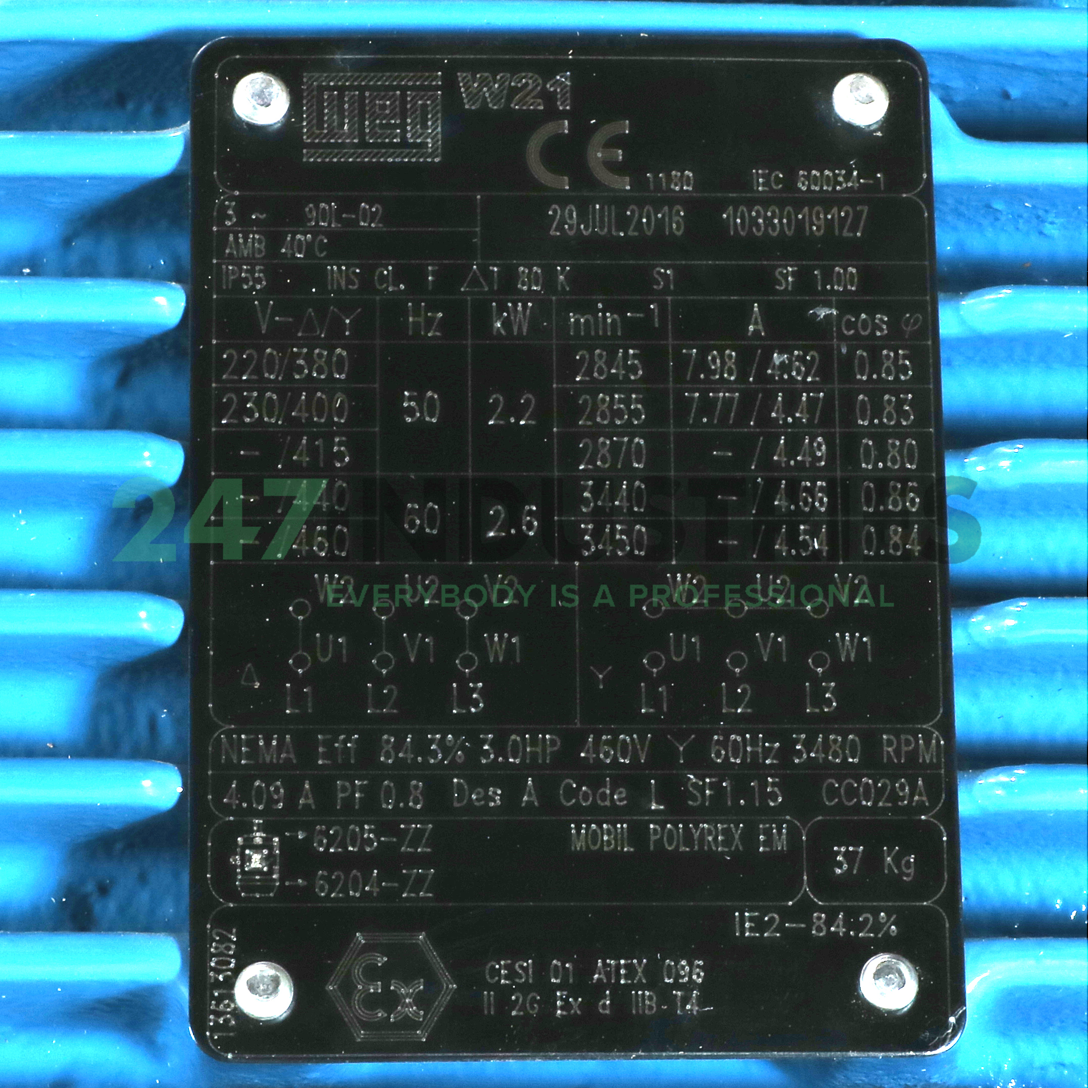 2.2K31CI290L2B35 WEG Image 2