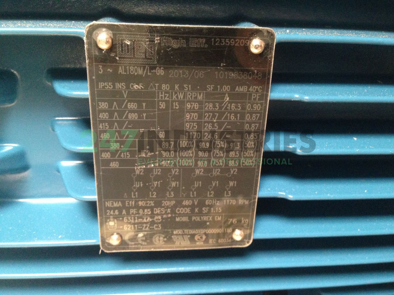 15K32AL2180M/L6B3 WEG Image 2