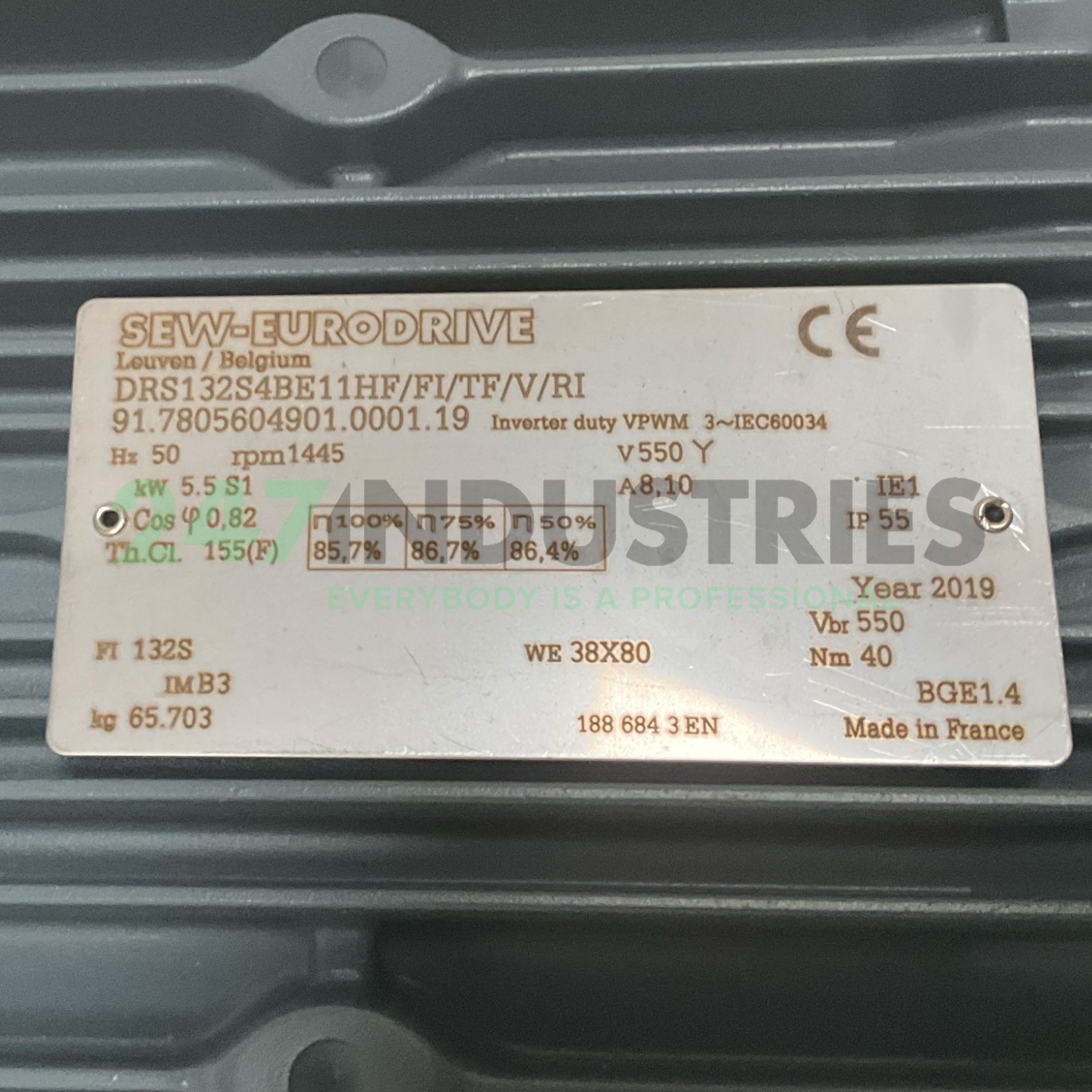 DRS132S4BE11HF/FI/TF/V/RI SEW-EURODRIVE Image 4