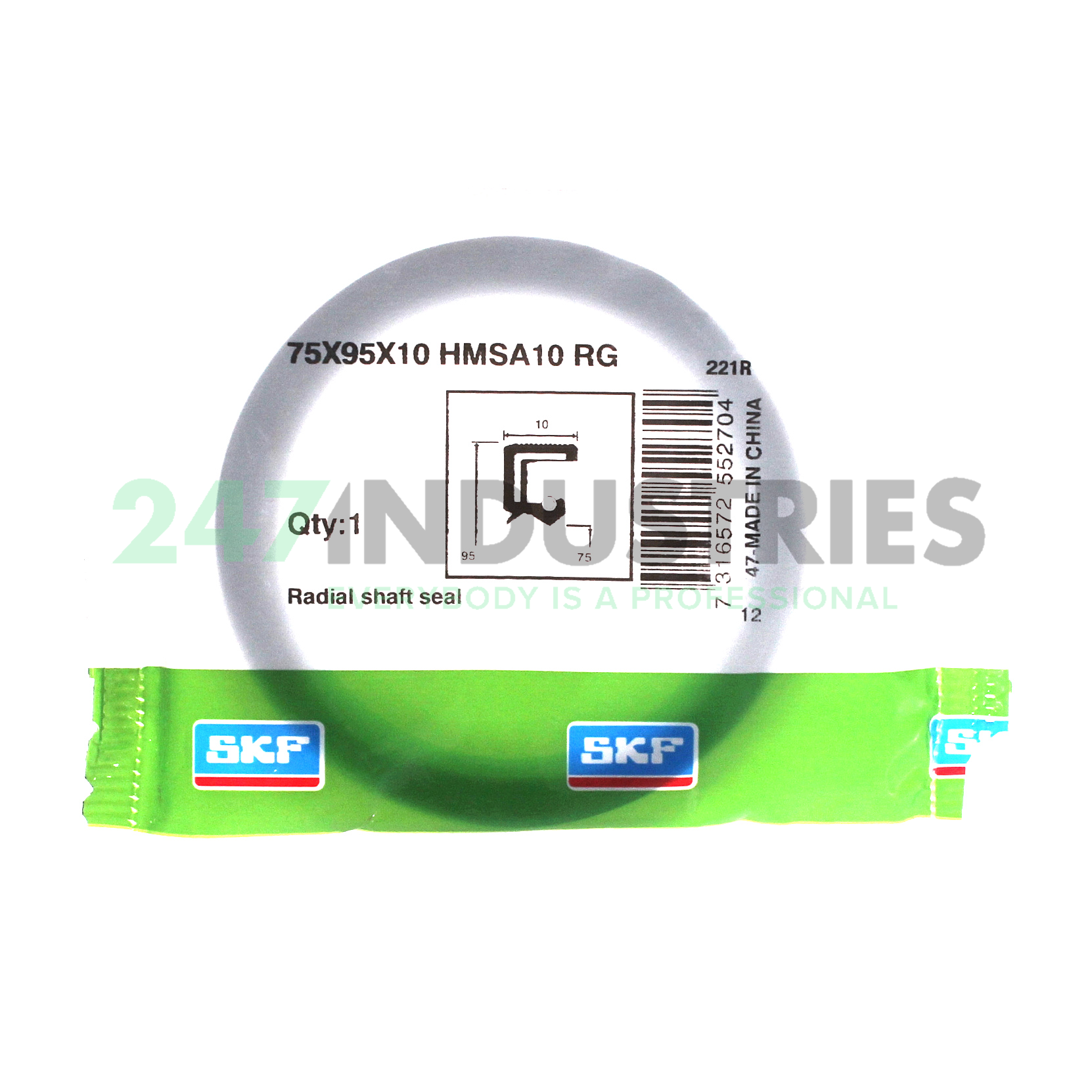 75X95X10HMSA10RG SKF Image 3