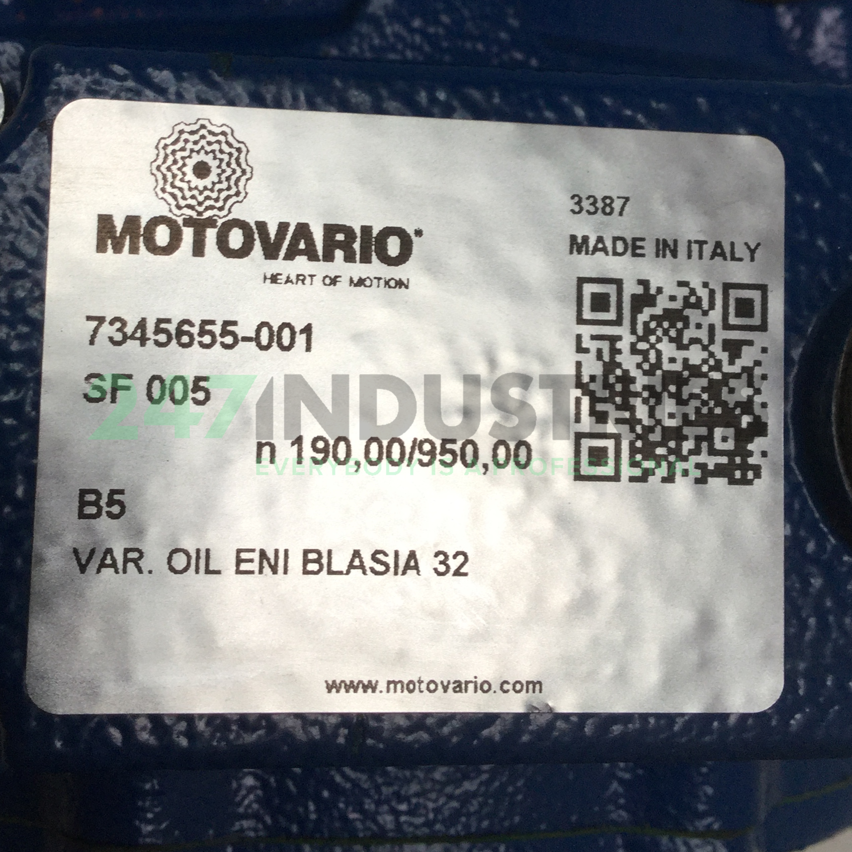 SF00514/1608 Motovario Image 4