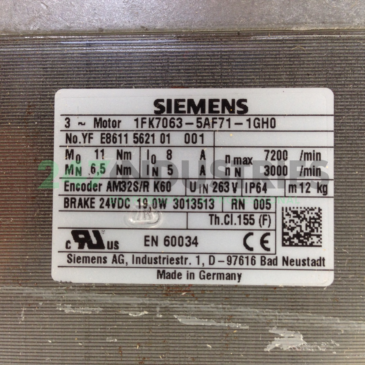 1FK7063-5AF71-1GH0 Siemens Image 2
