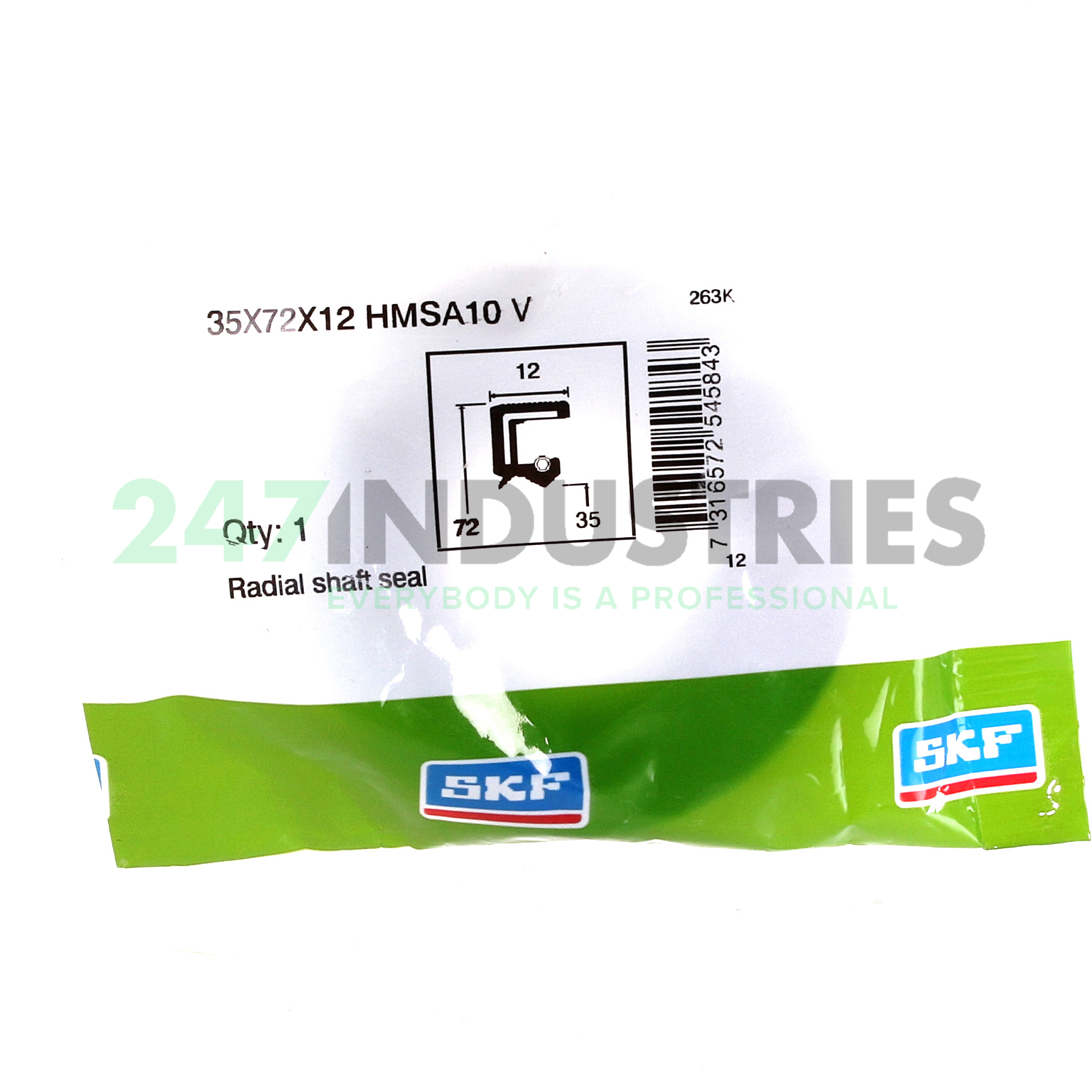 35X72X12HMSA10V SKF Image 3