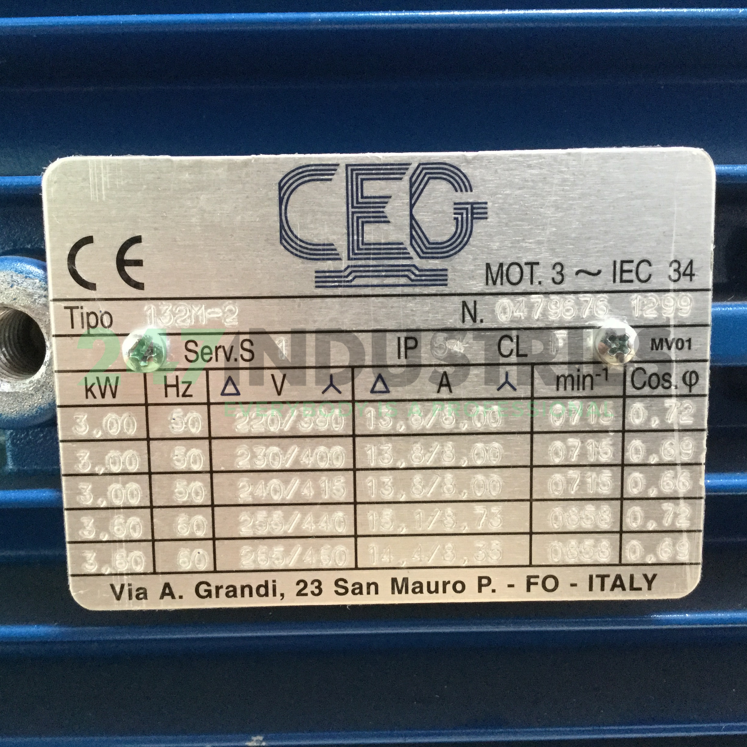 132M-2B3 CEG Italy Image 4
