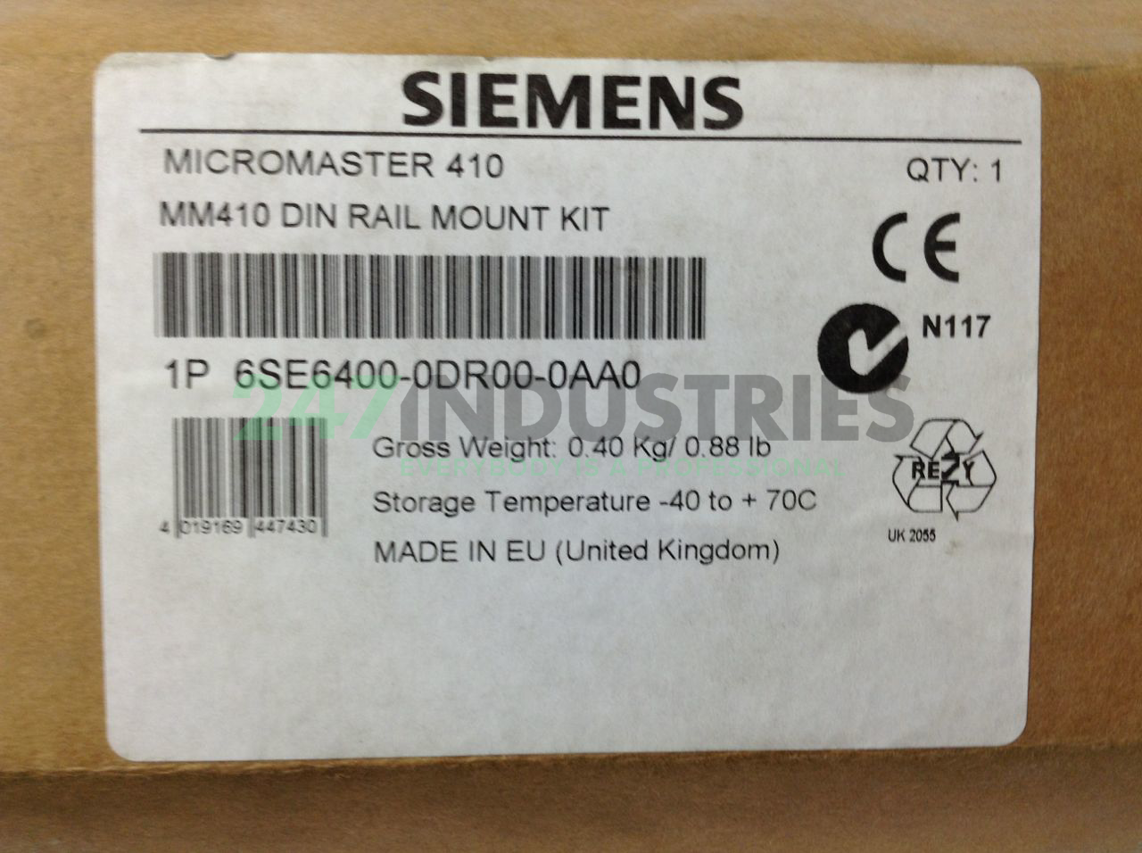 6SE6400-0DR00-0AA0 Siemens Image 2