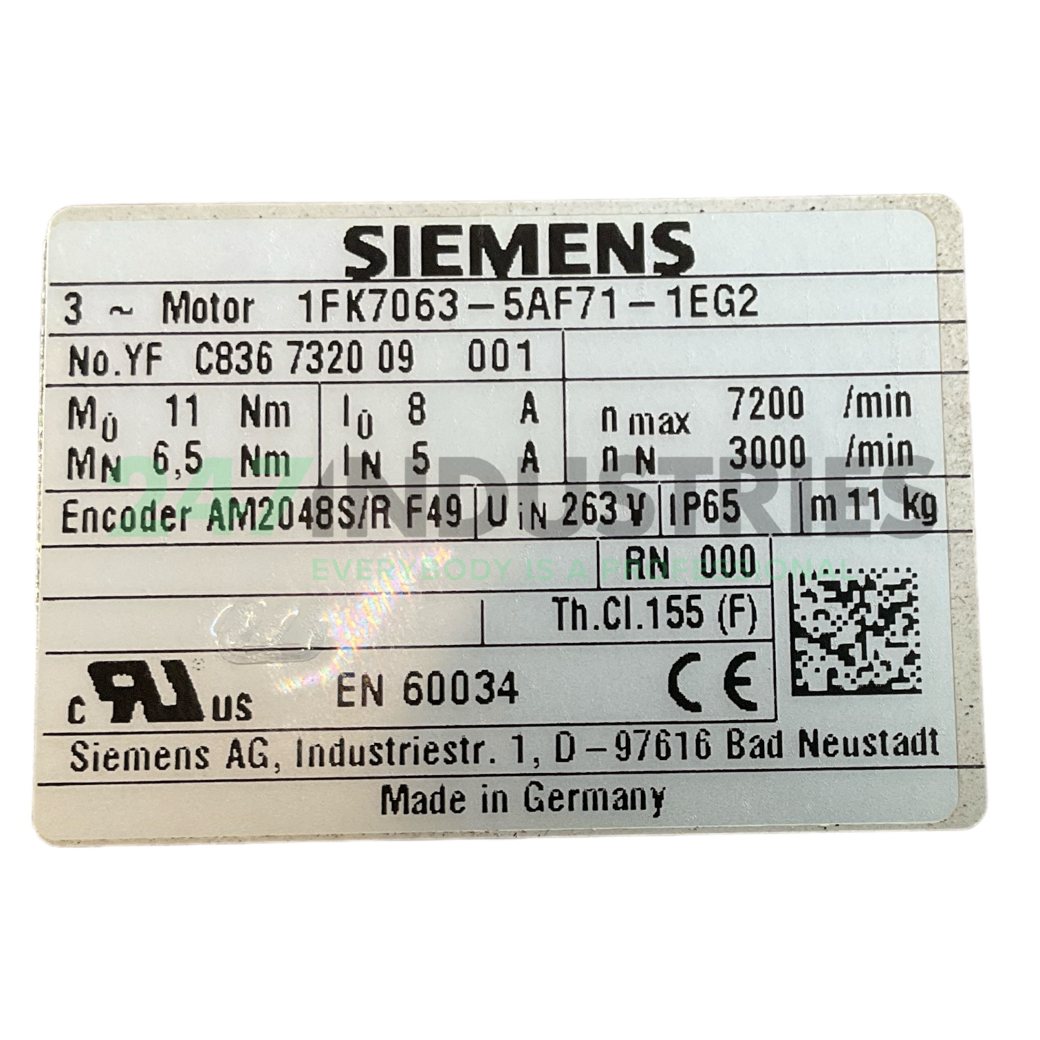 1FK7063-5AF71-1EG2 Siemens Image 5