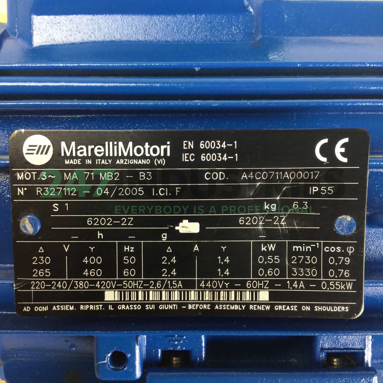 A4C0711A00017 Marelli Motori Image 2