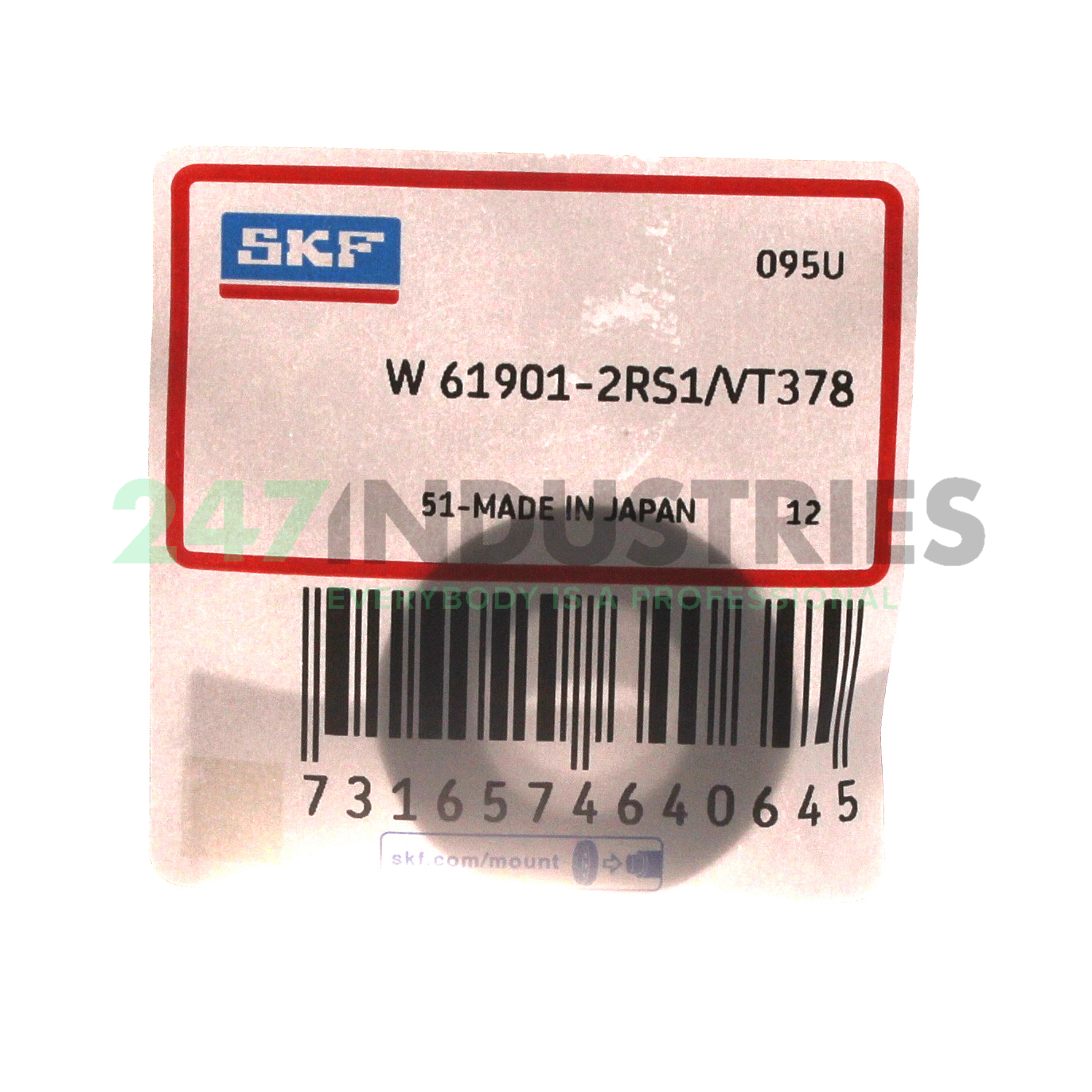 W61901-2RS1/VT378 SKF Image 2