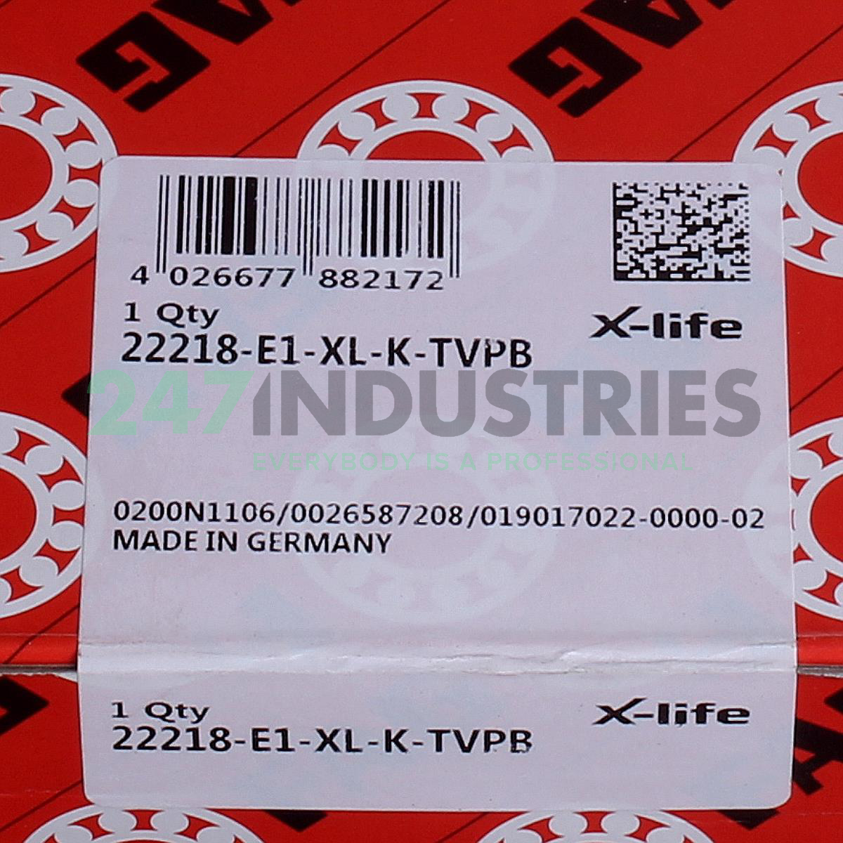 22218-E1-XL-K-TVPB FAG Image 6