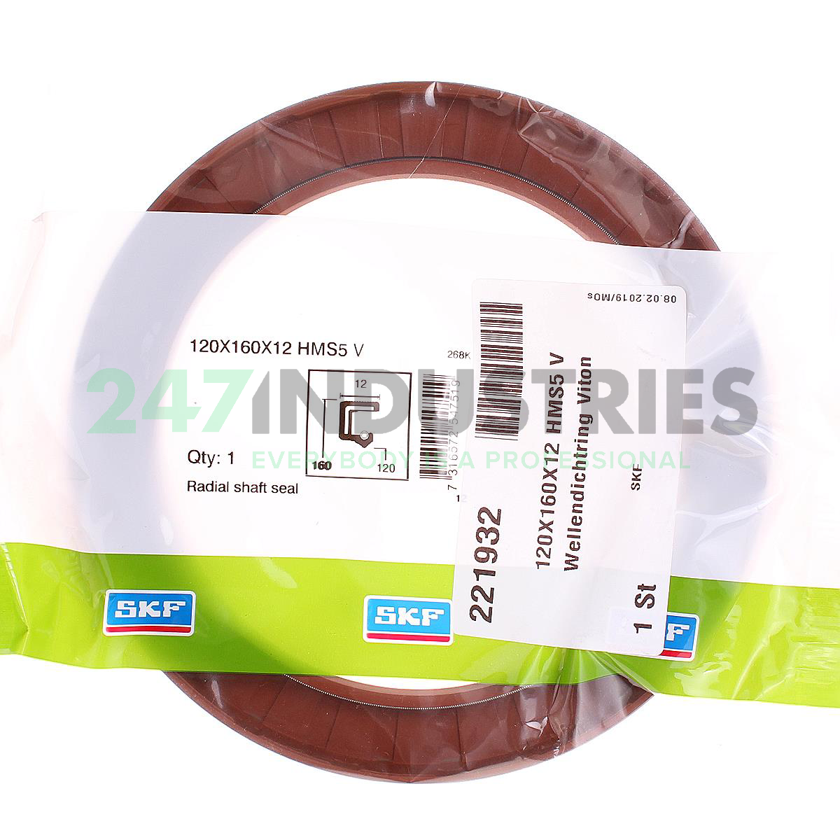 120X160X12HMS5V SKF Image 2