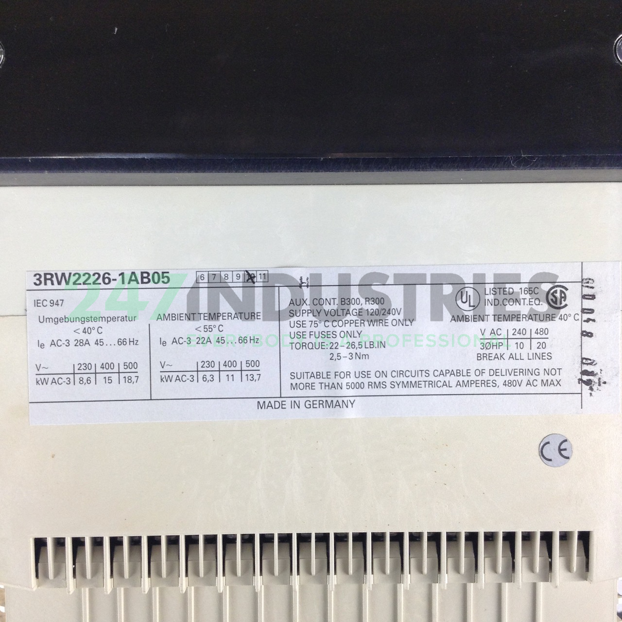 3RW2226-1AB05 Siemens Image 2