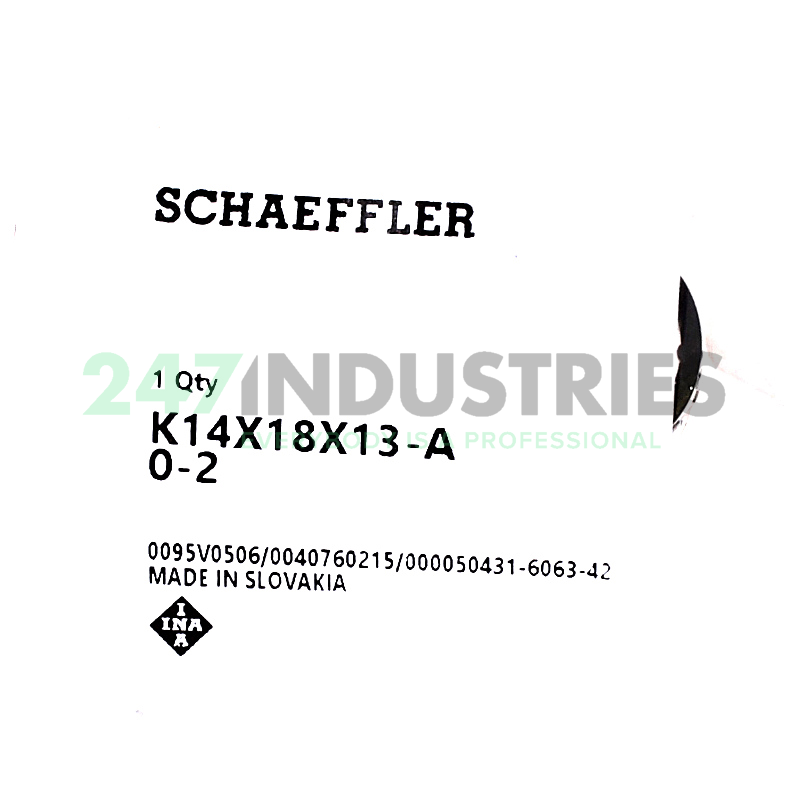 K14X18X13-A/0-2 INA Image 3