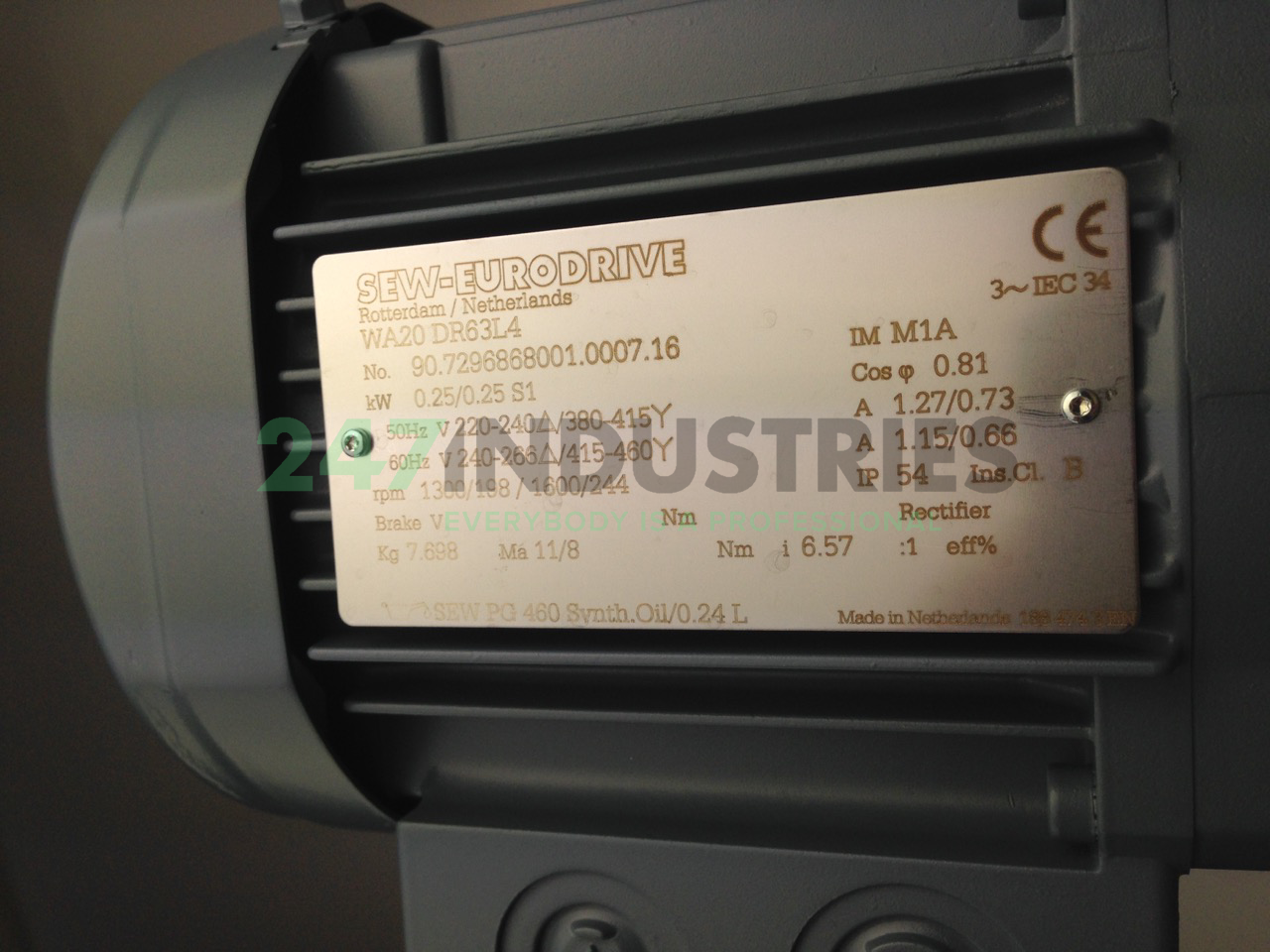 WA20DR63L4 SEW-EURODRIVE Image 3