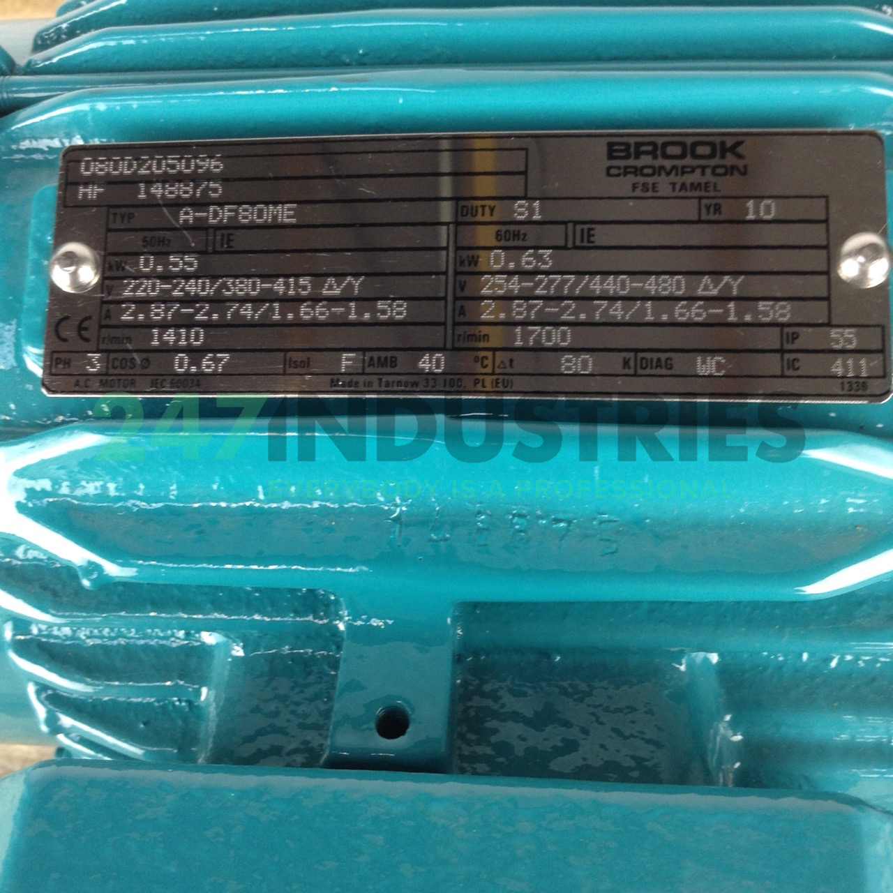 A-DF80ME-B3 Brook Crompton Image 2