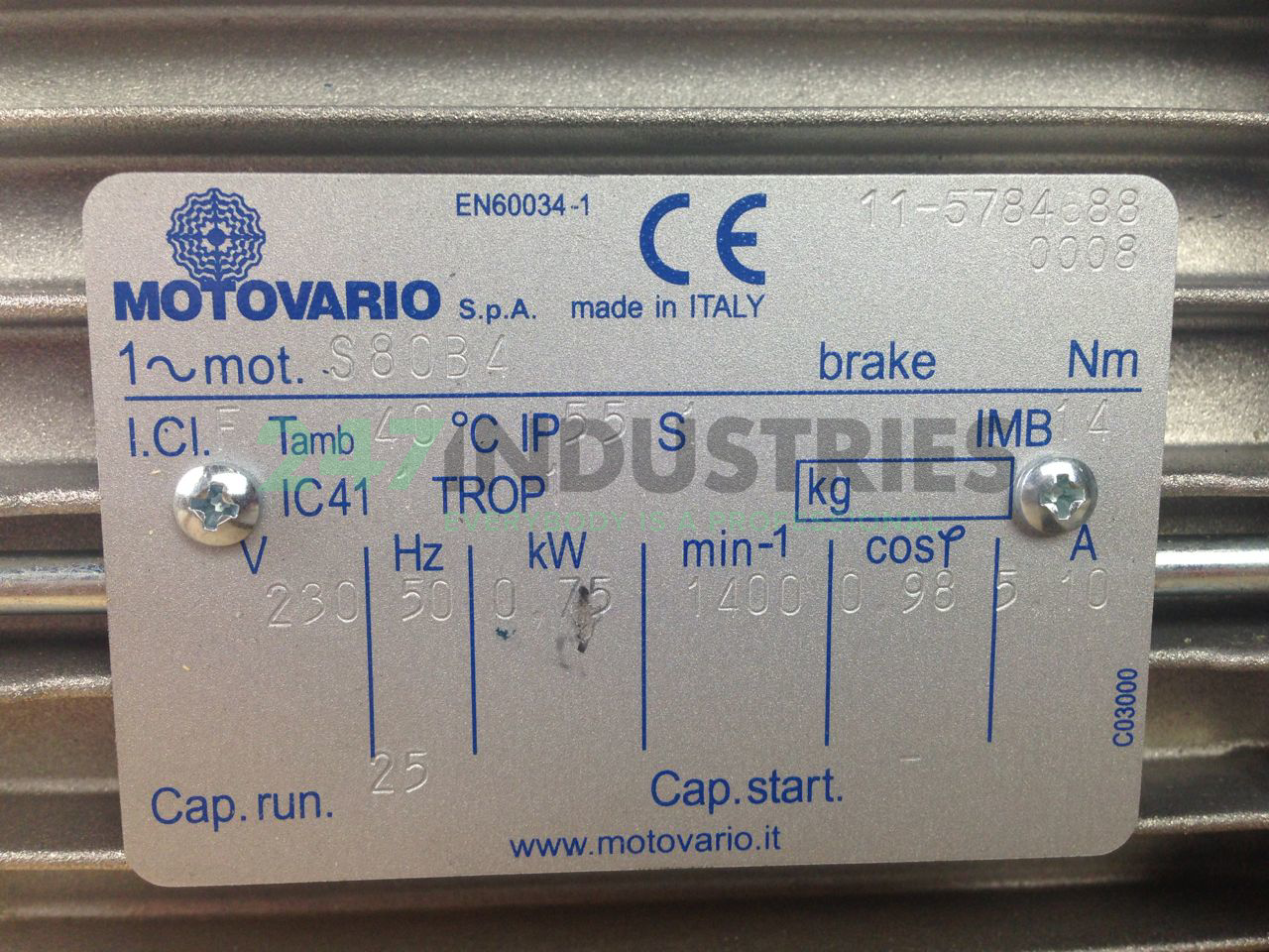 S80B4B14 Motovario Image 2