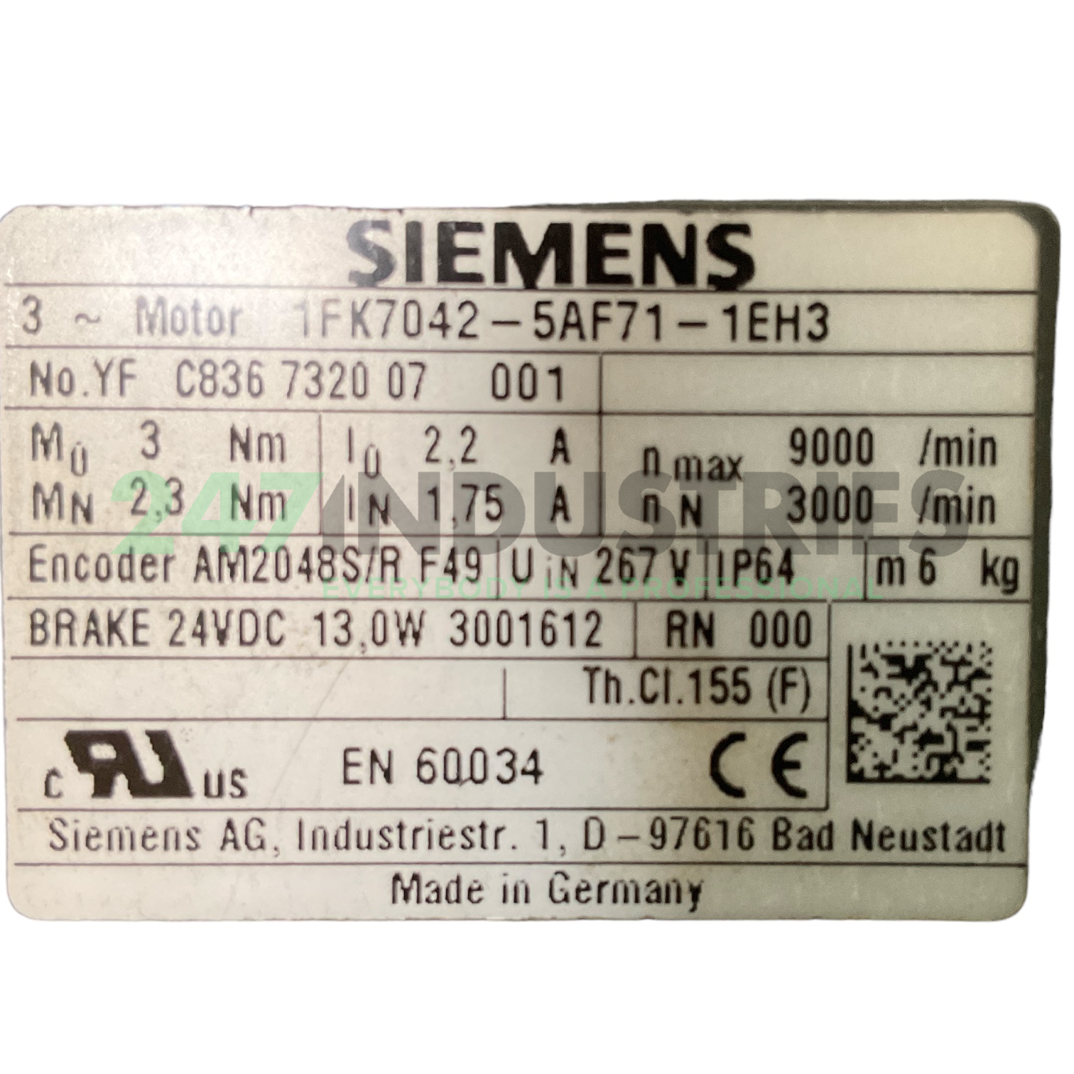 1FK7042-5AF71-1EH3 Siemens Image 4