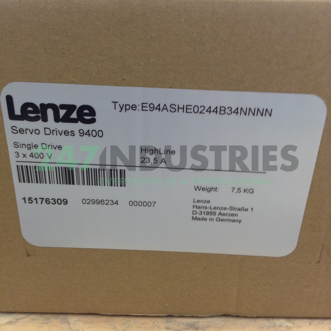 E94ASHE0244B34NNNN Lenze Image 13