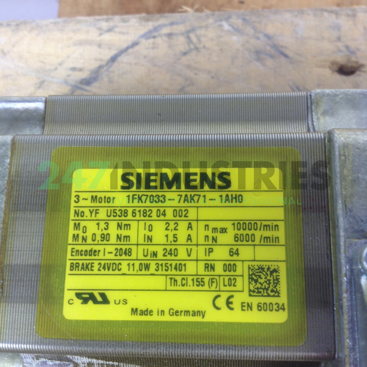 1FK7033-7AK71-1AH0 Siemens Image 2