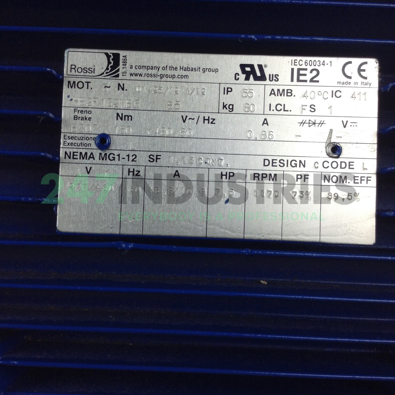 HB2F132MB627748060B5 Rossi Image 2