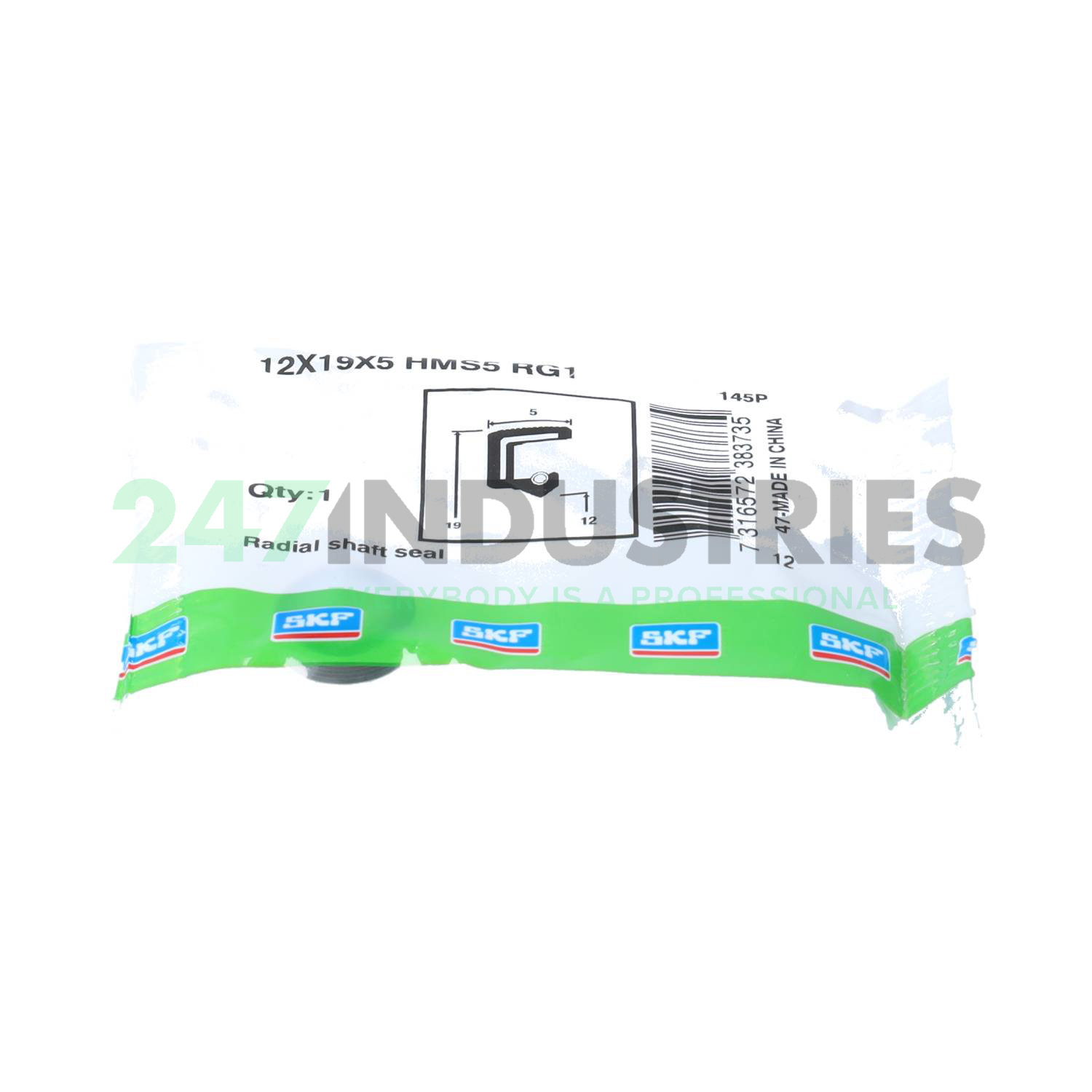 12X19X5HMS5RG1 SKF Image 3