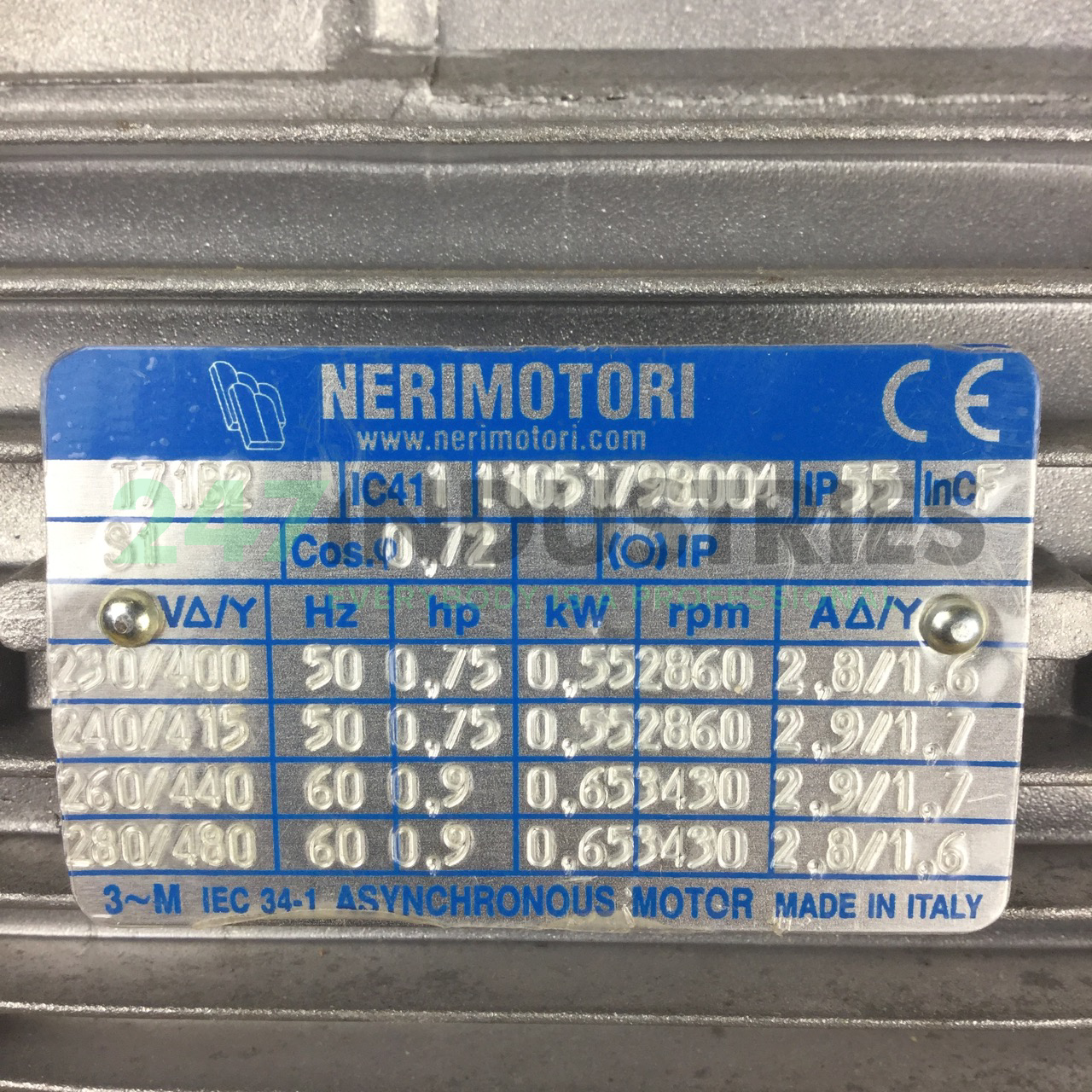 T71B2-B3-2SHAFT Neri Motori Image 2