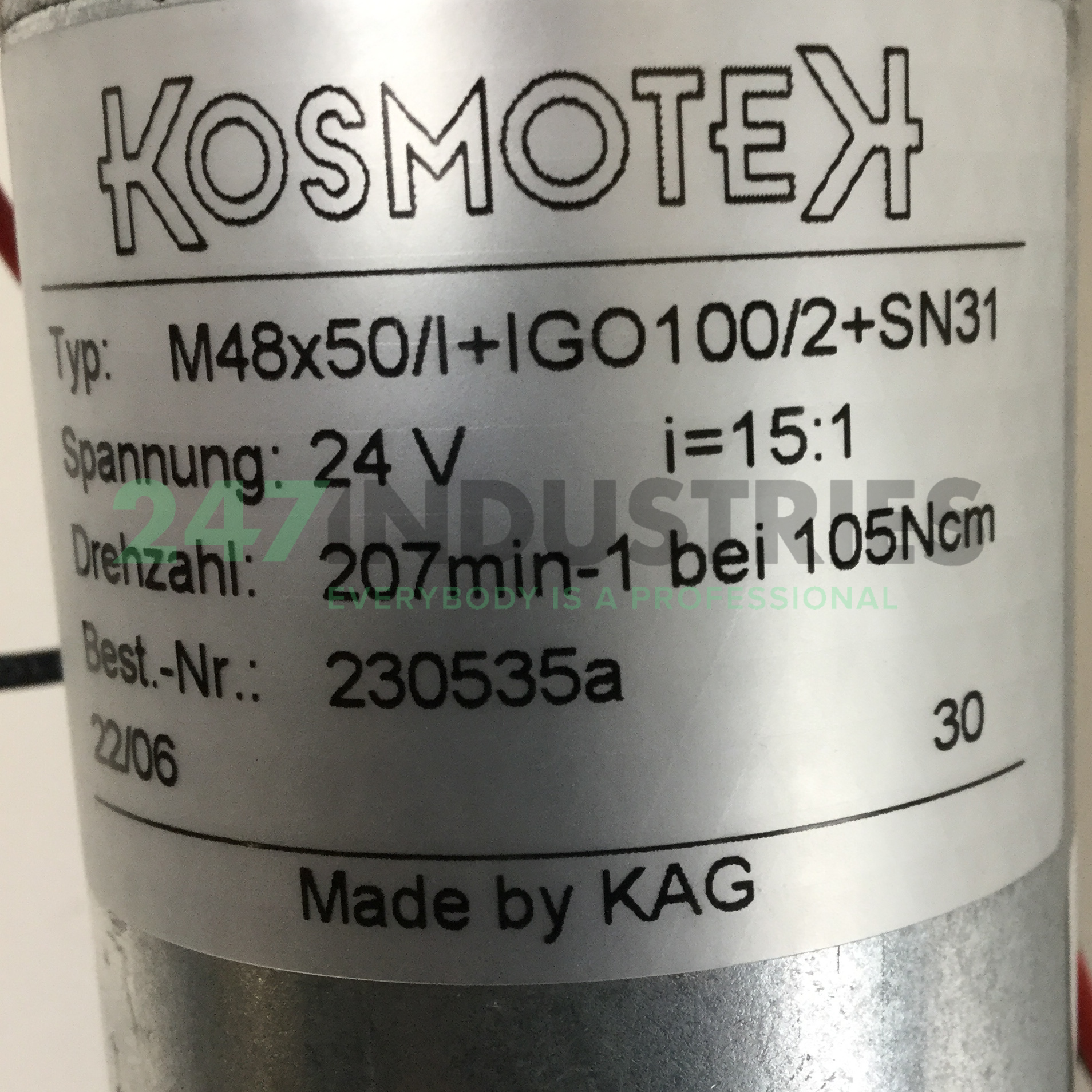 M48X50I24VSN31I15IGO1 Kahlig Antriebstechnik Image 4