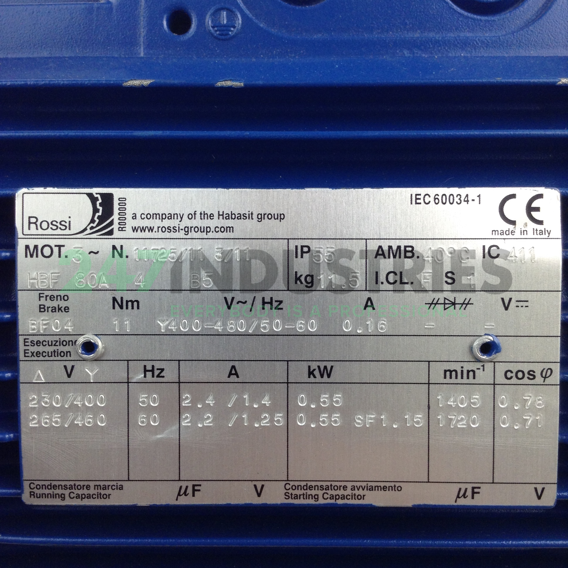 HBF80A4B5 Rossi Image 2