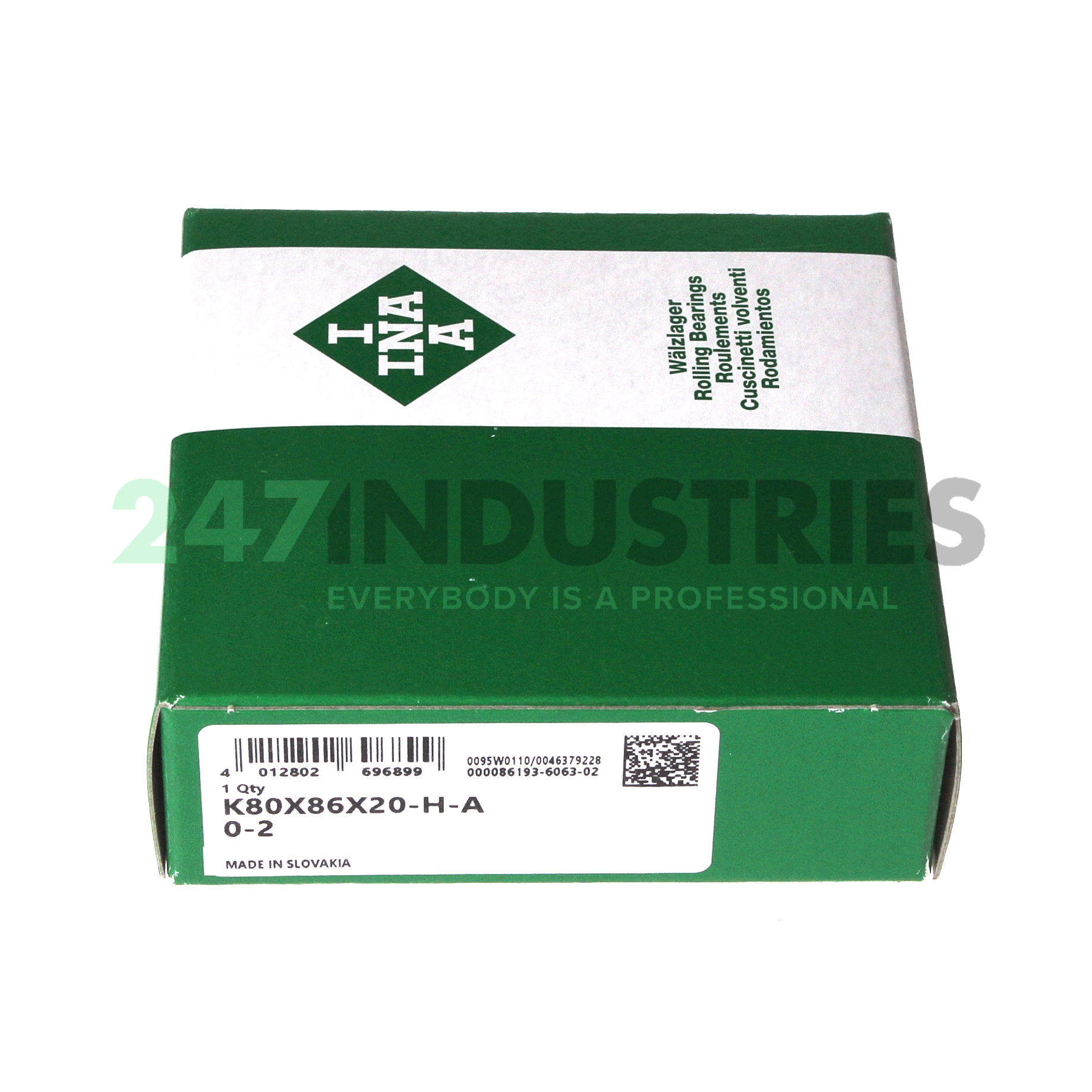 K80X86X20-H-A/0-2 INA Image 3