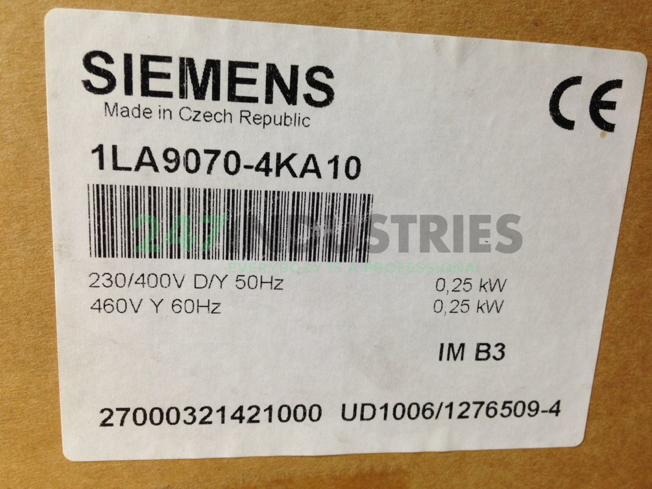 1LA9070-4KA10 Siemens Image 3