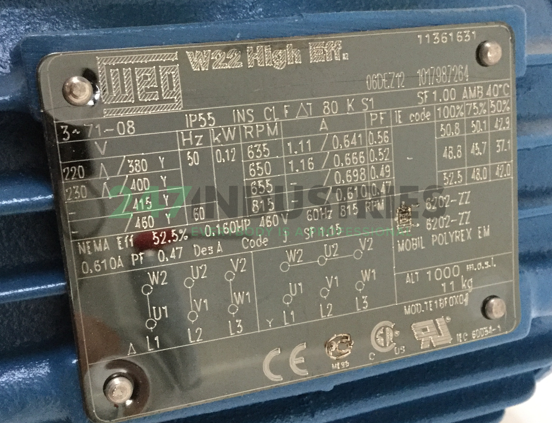 0.12K31CI2718B3 WEG Image 4