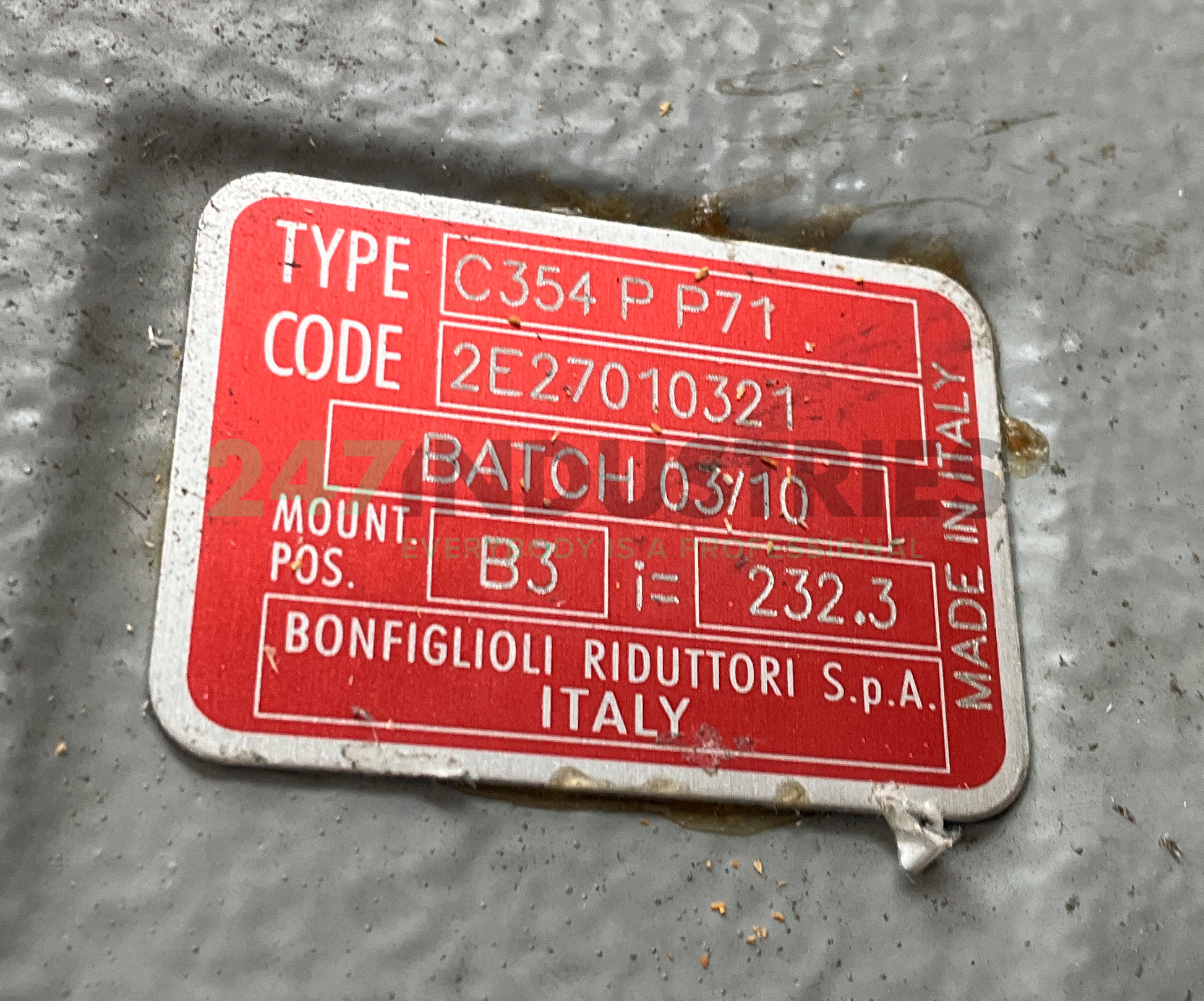 C354P232.3P71B3 Bonfiglioli Image 4