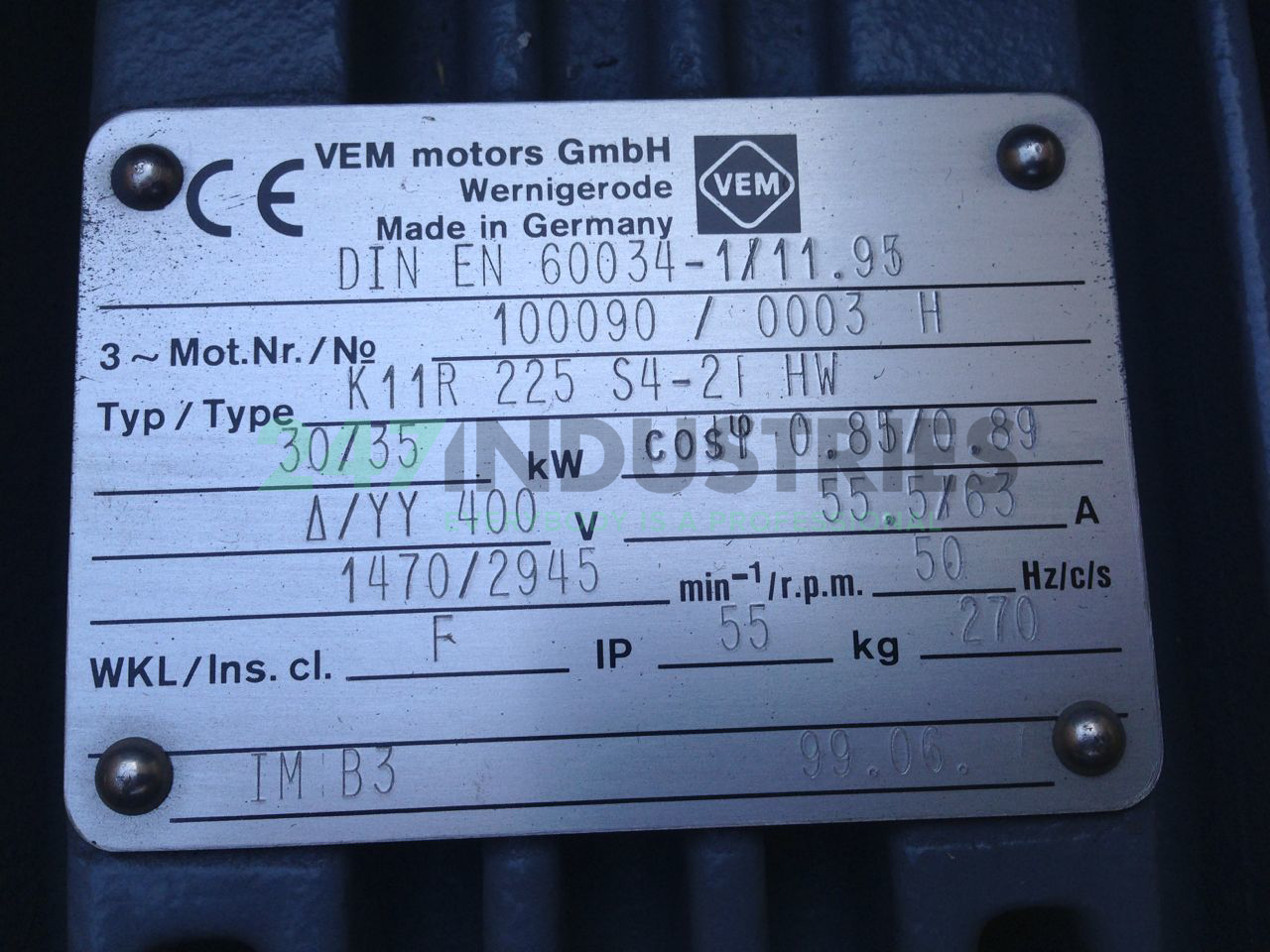 K11R225S4-2B3 VEM