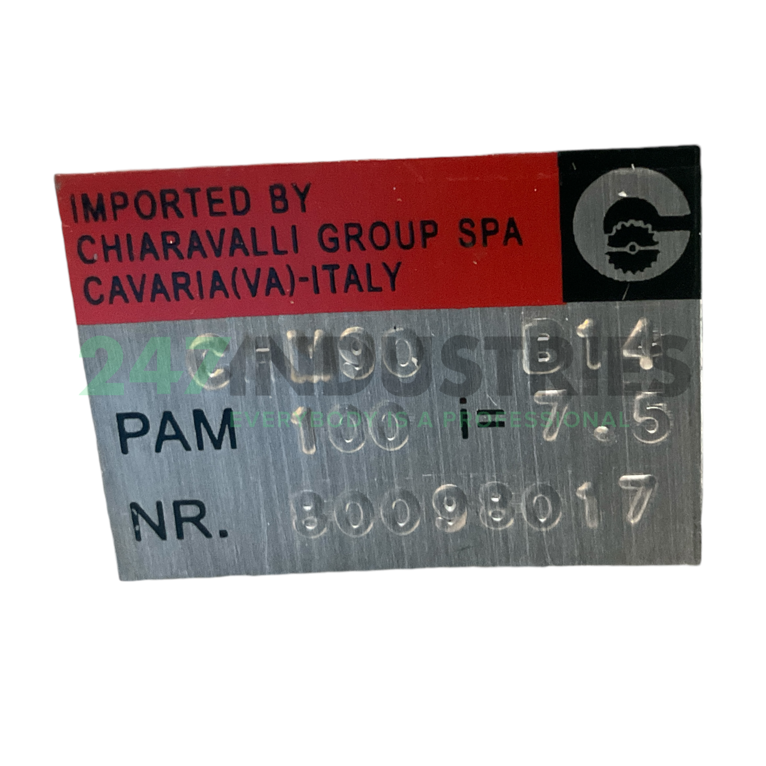 CHM90B14-100I7.5 Chiaravalli Group Spa Image 4