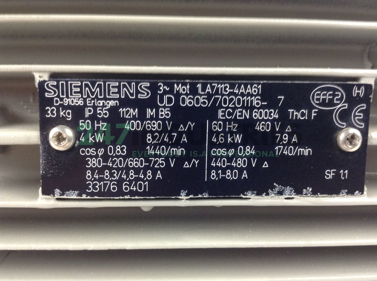 1LA7113-4AA61 Siemens Image 2