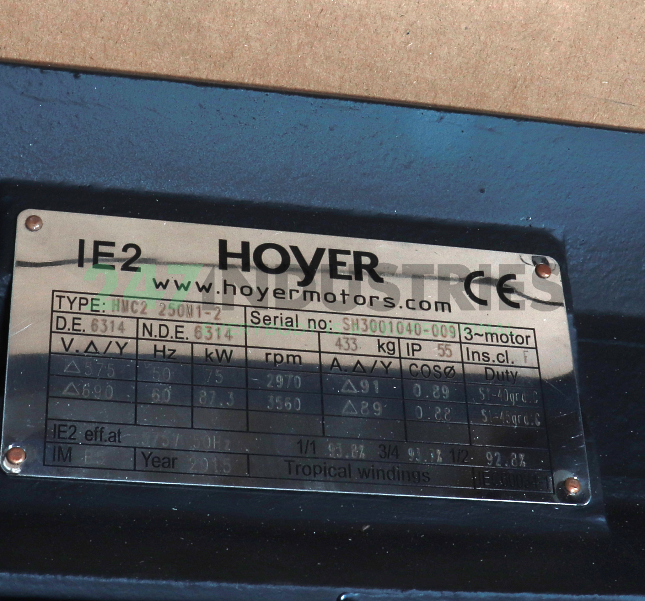 HMC2-250M1-2-B5 Hoyer Image 4