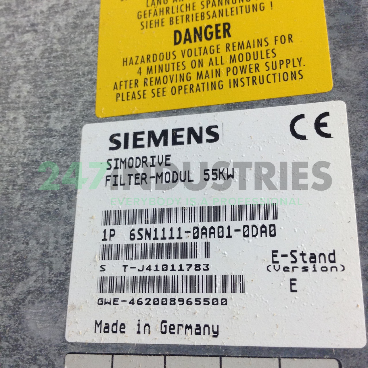 6SN1111-0AA01-0DA0 Siemens Image 2