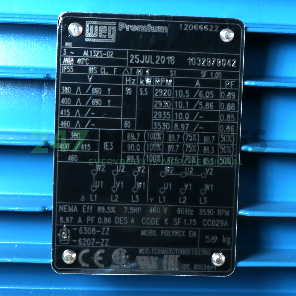 5.5K32AL3132S2B3 WEG Image 2