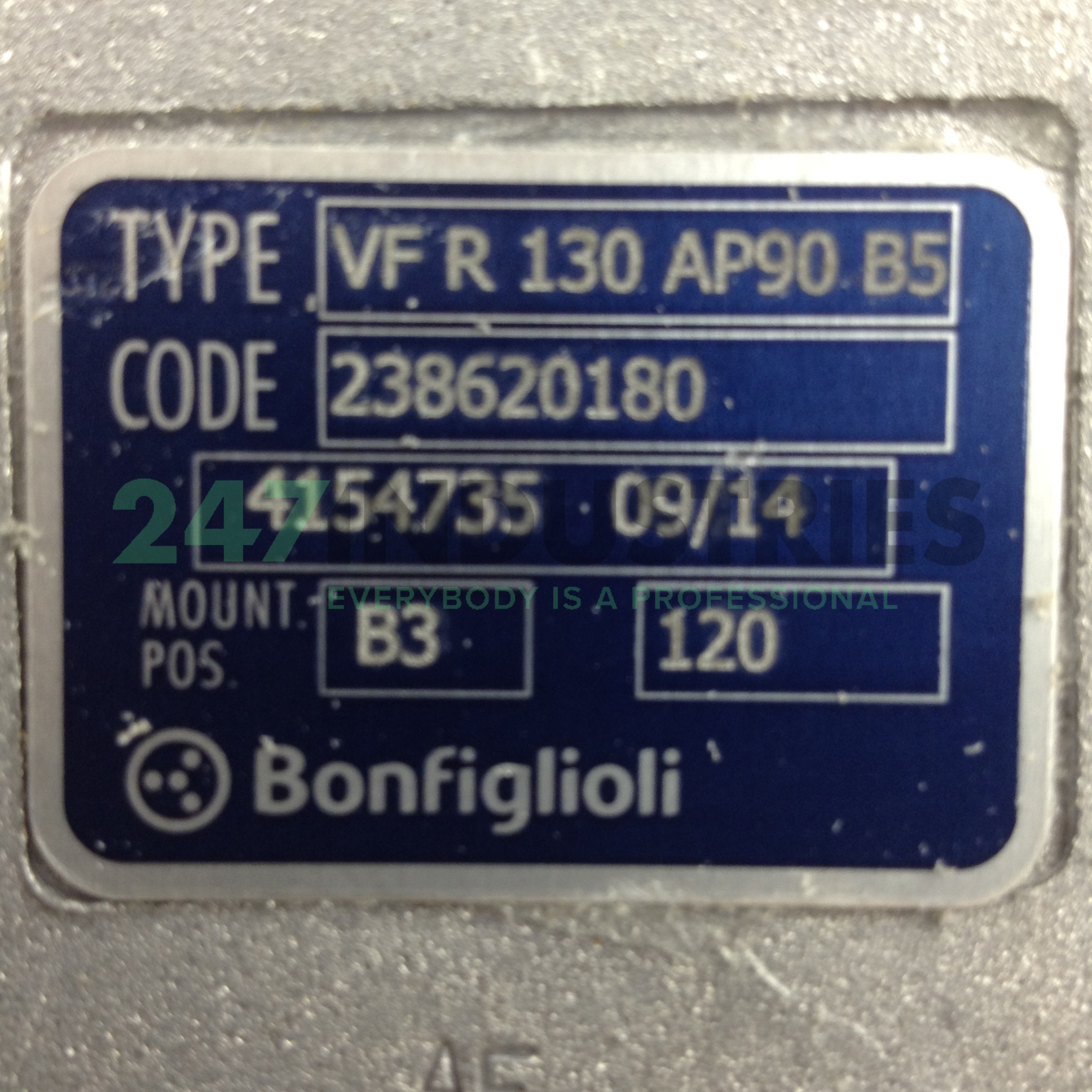 VFR130AP90-B5 Bonfiglioli Image 3