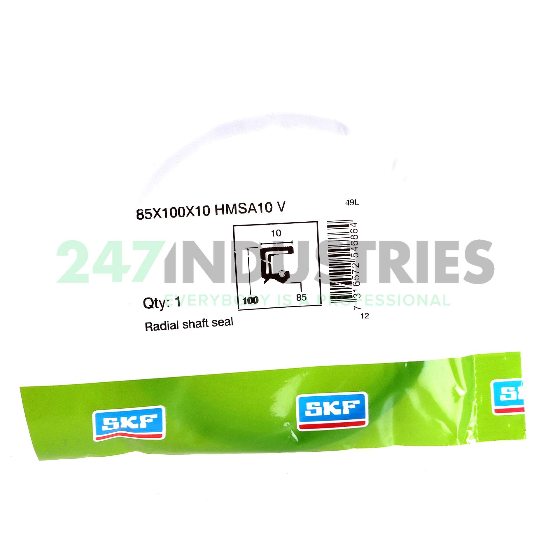 85X100X10HMSA10V SKF Image 3