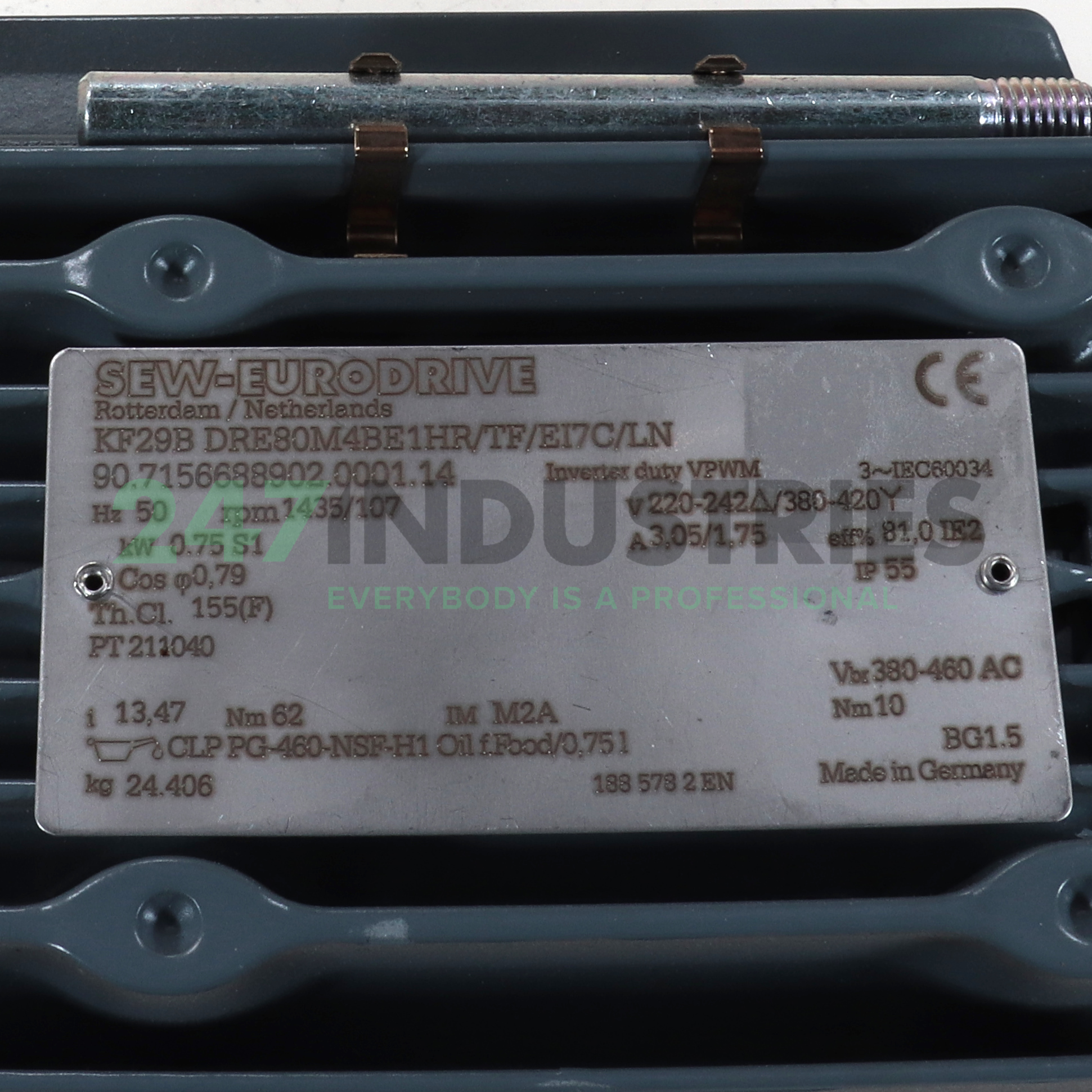 KF29B/DRE80M4BE1HRTF SEW-EURODRIVE Image 2