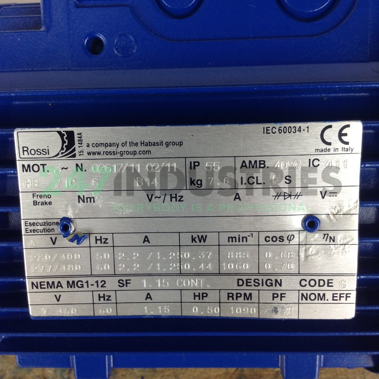 HB71C623040050B14 Rossi Image 2