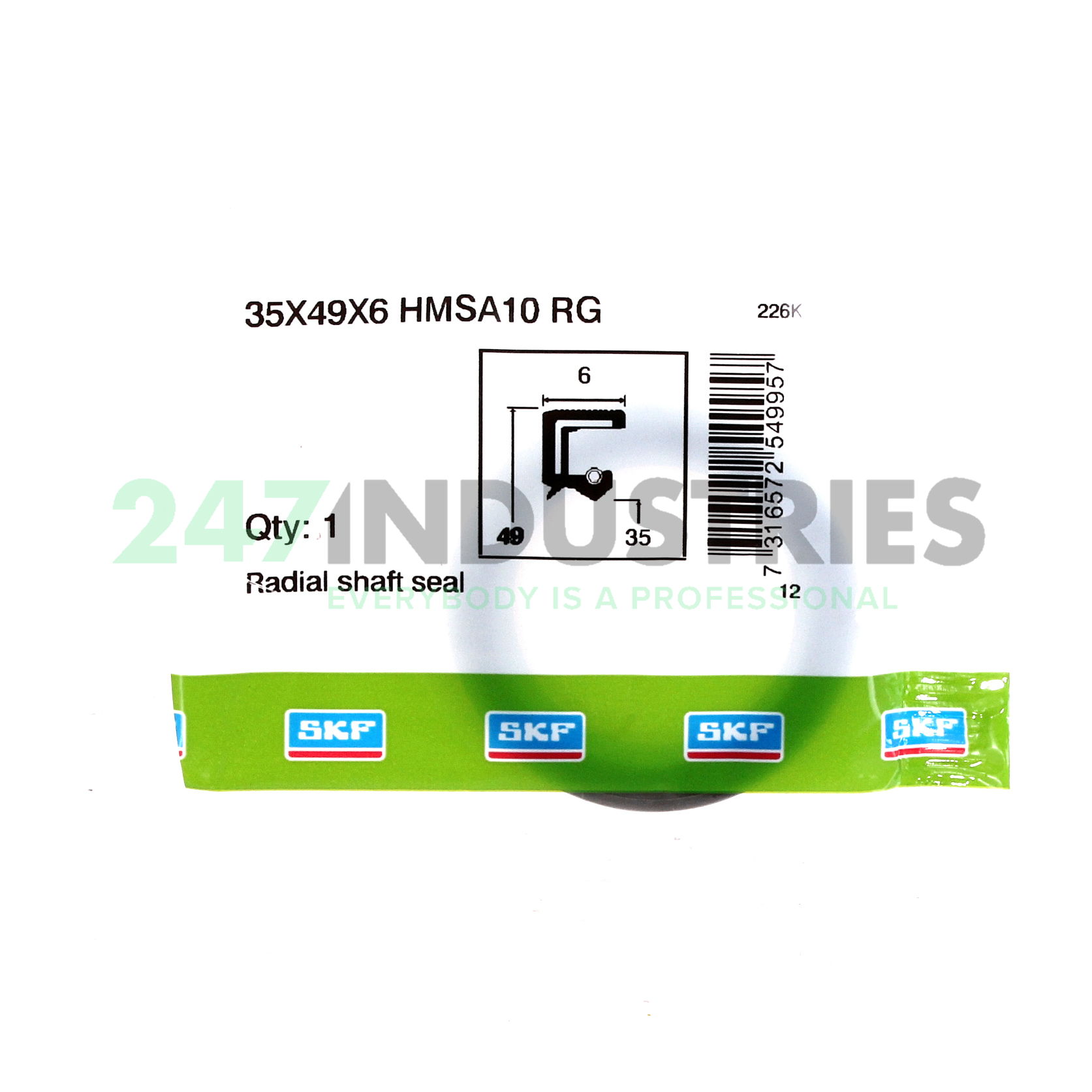 35X49X6HMSA10RG SKF Image 3